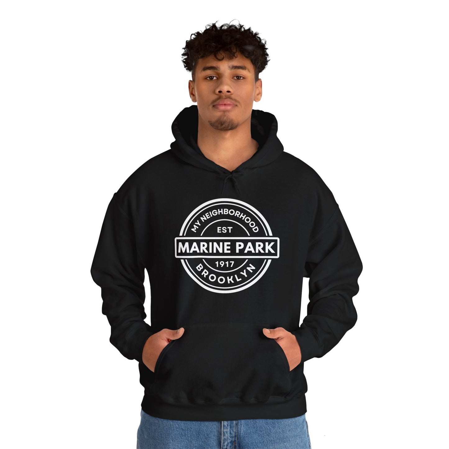Marine Park - Brooklyn - Unisex Heavy Blend Hooded Sweatshirt