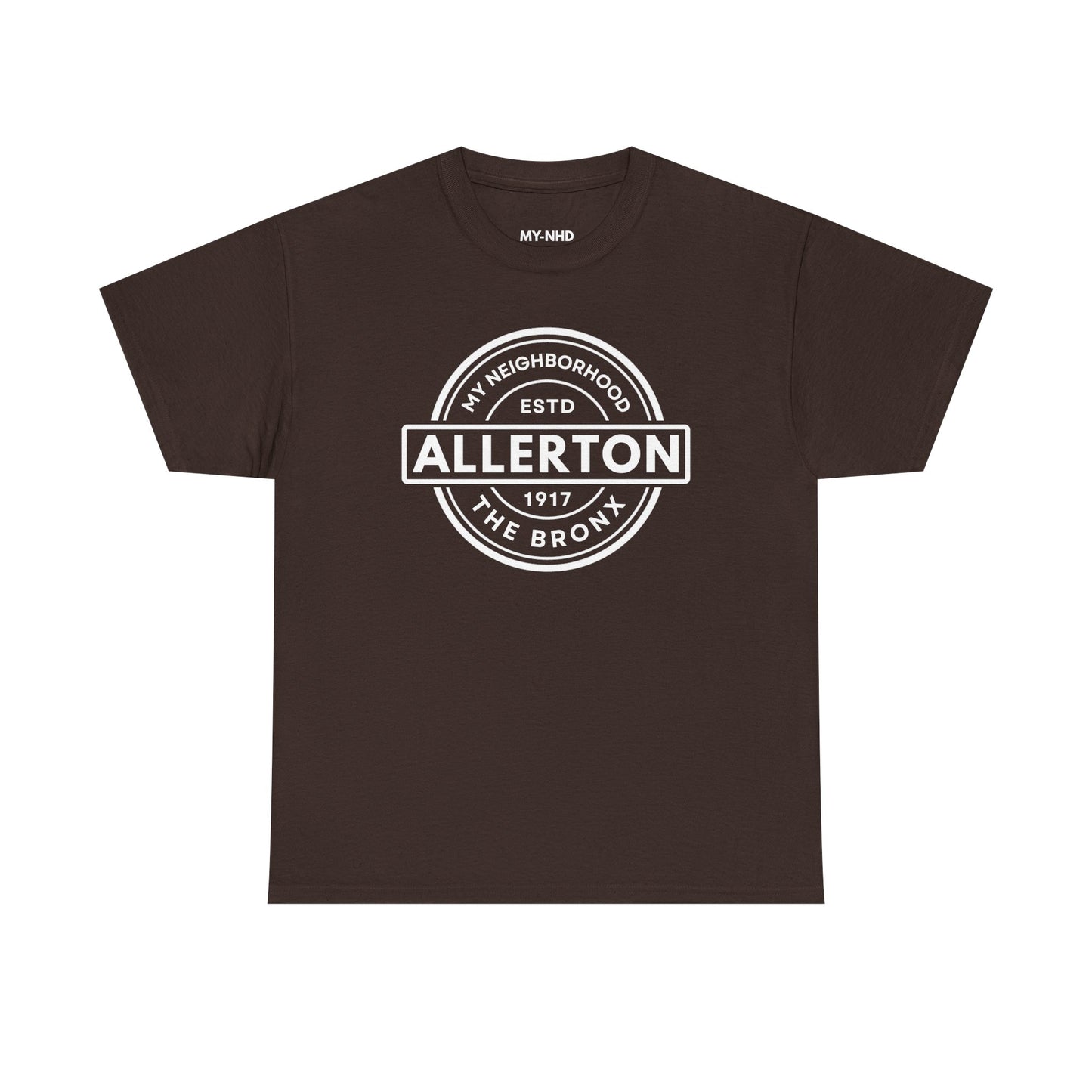 Allerton - The Bronx - Unisex Cotton Tee | The Bronx, NYC, New York City, MY-NHD, My Neighborhood, T-Shirt