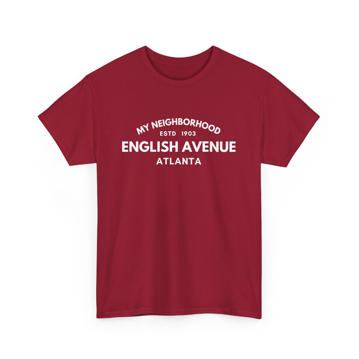 English Avenue - Atlanta - Unisex Cotton Tee