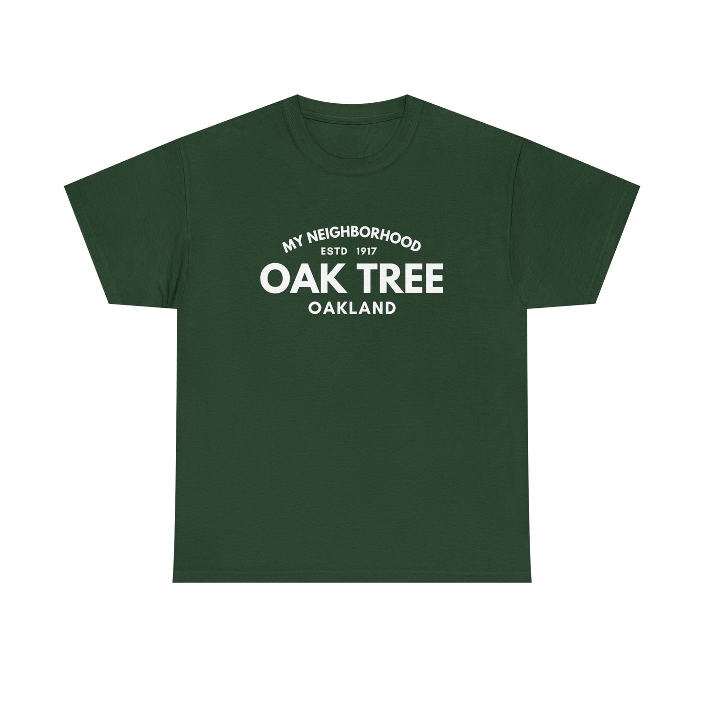 Oak Tree - Oakland - Unisex Cotton Tee