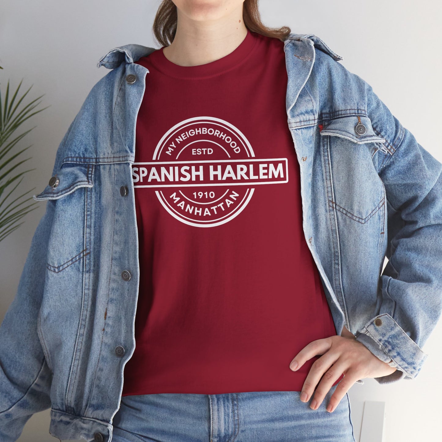 Spanish Harlem - Manhattan - Unisex Cotton Tee