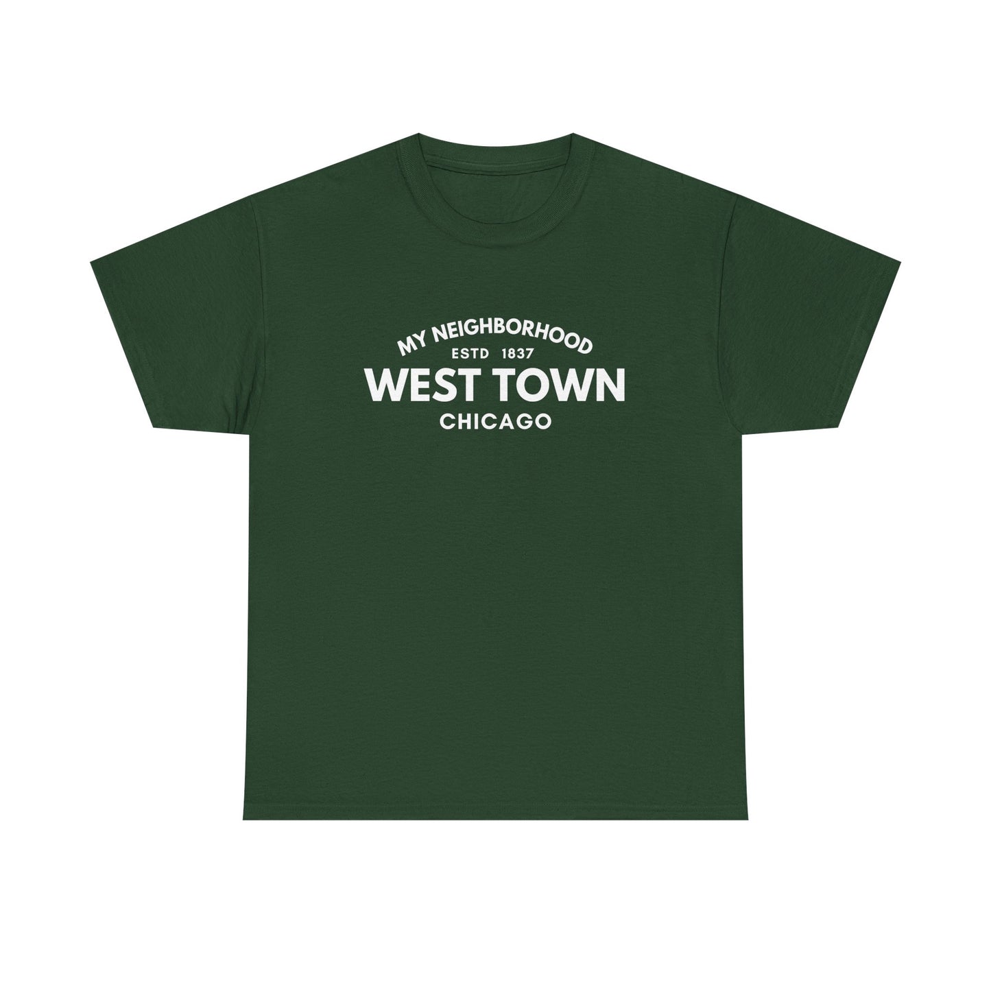 West Town - Chicago - Unisex Cotton Tee