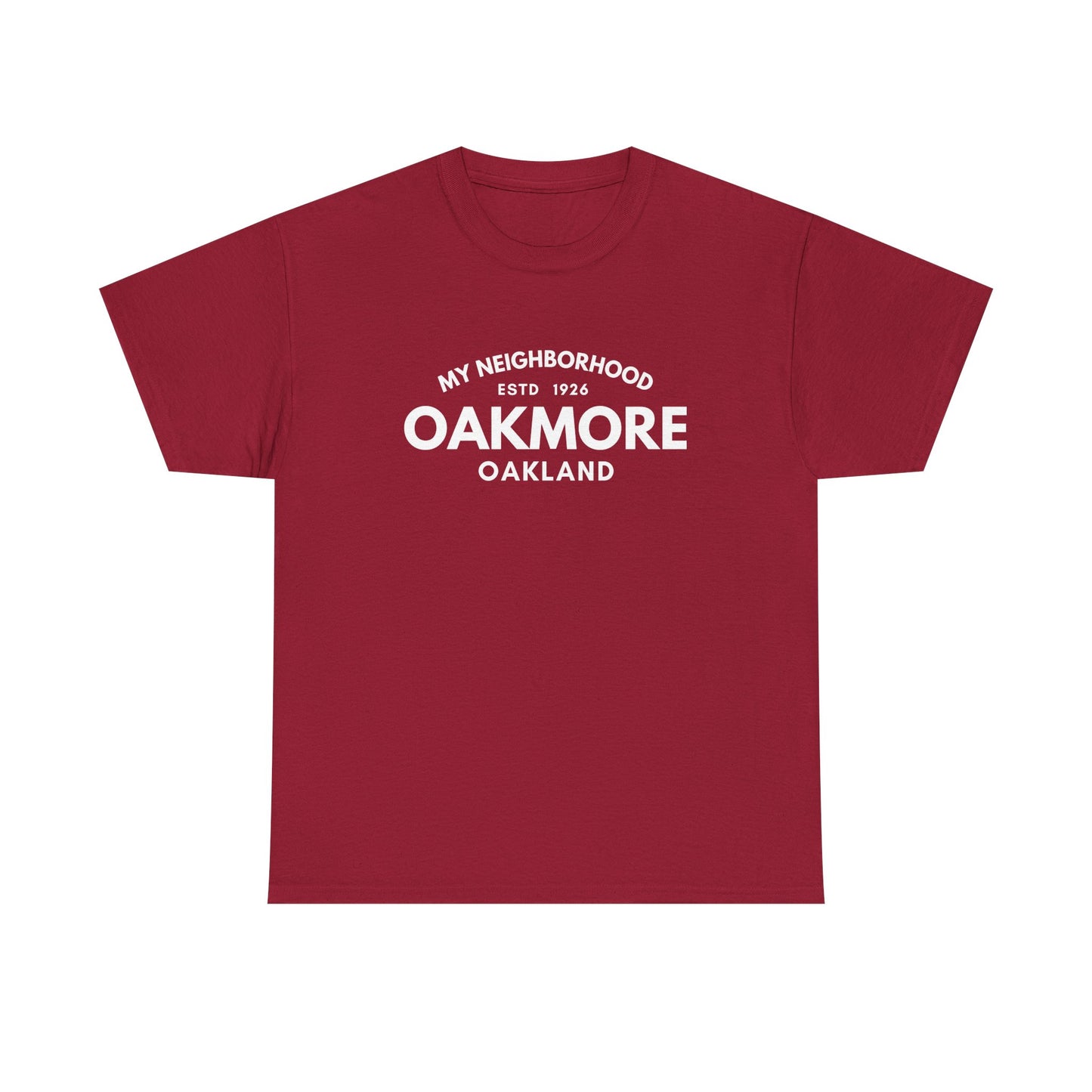 Oakmore - Oakland - Unisex Cotton Tee
