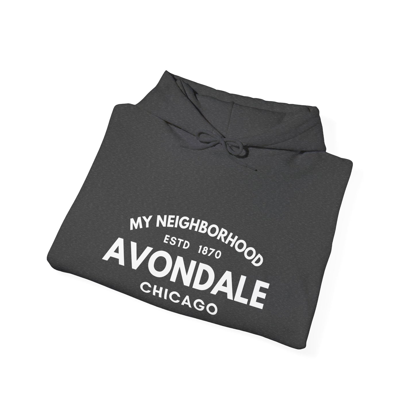 Avondale - Chicago - Unisex Heavy Blend Hooded Sweatshirt