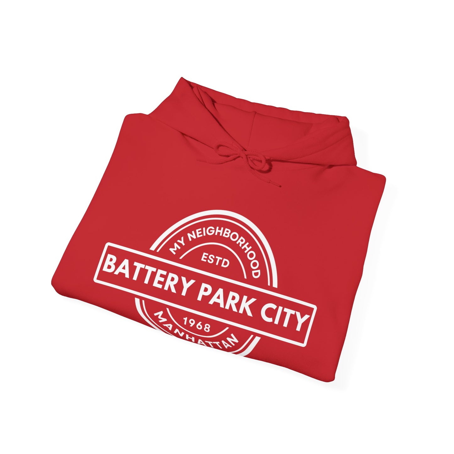 Battery Park City - Manhattan - Unisex Heavy Blend Hooded Sweatshirt