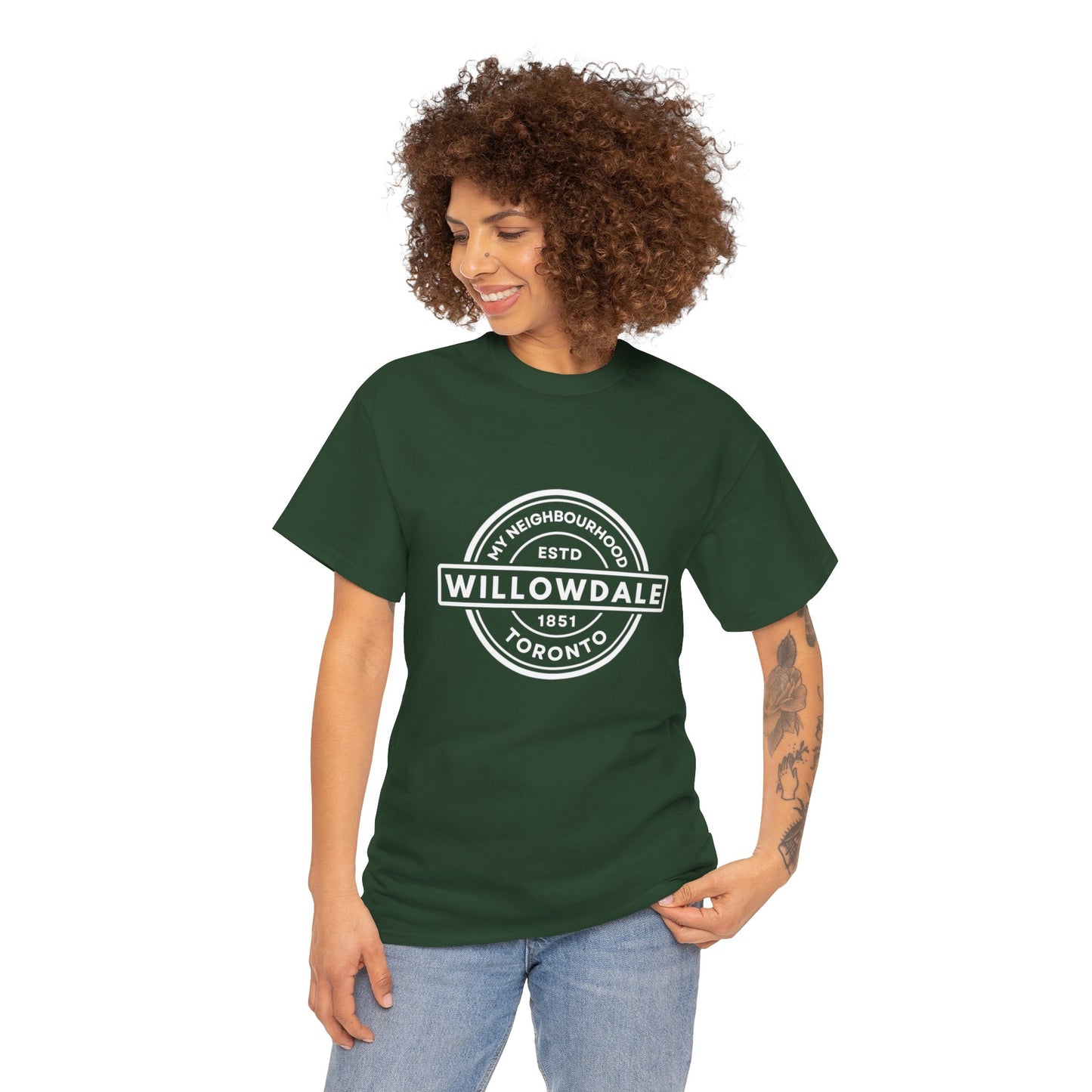 Willowdale - Central Toronto - Unisex Cotton Tee