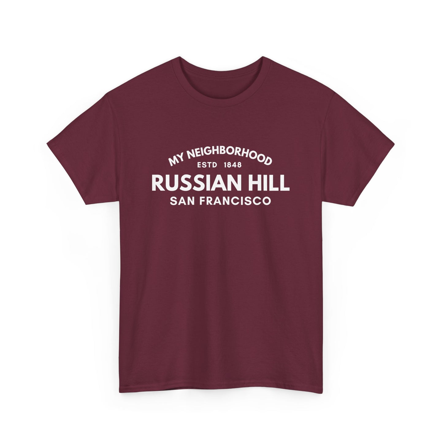 Russian Hill - San Francisco - Unisex Cotton Tee