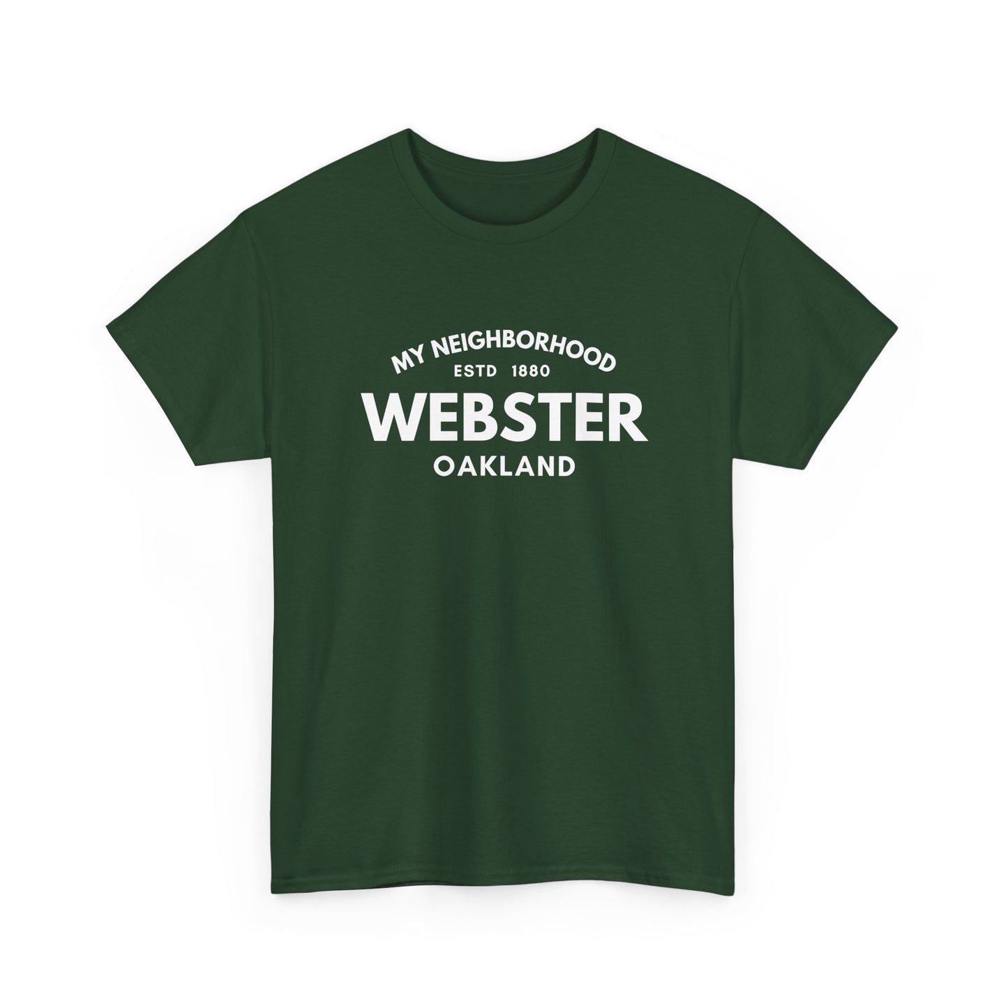 Webster - Oakland - Unisex Cotton Tee