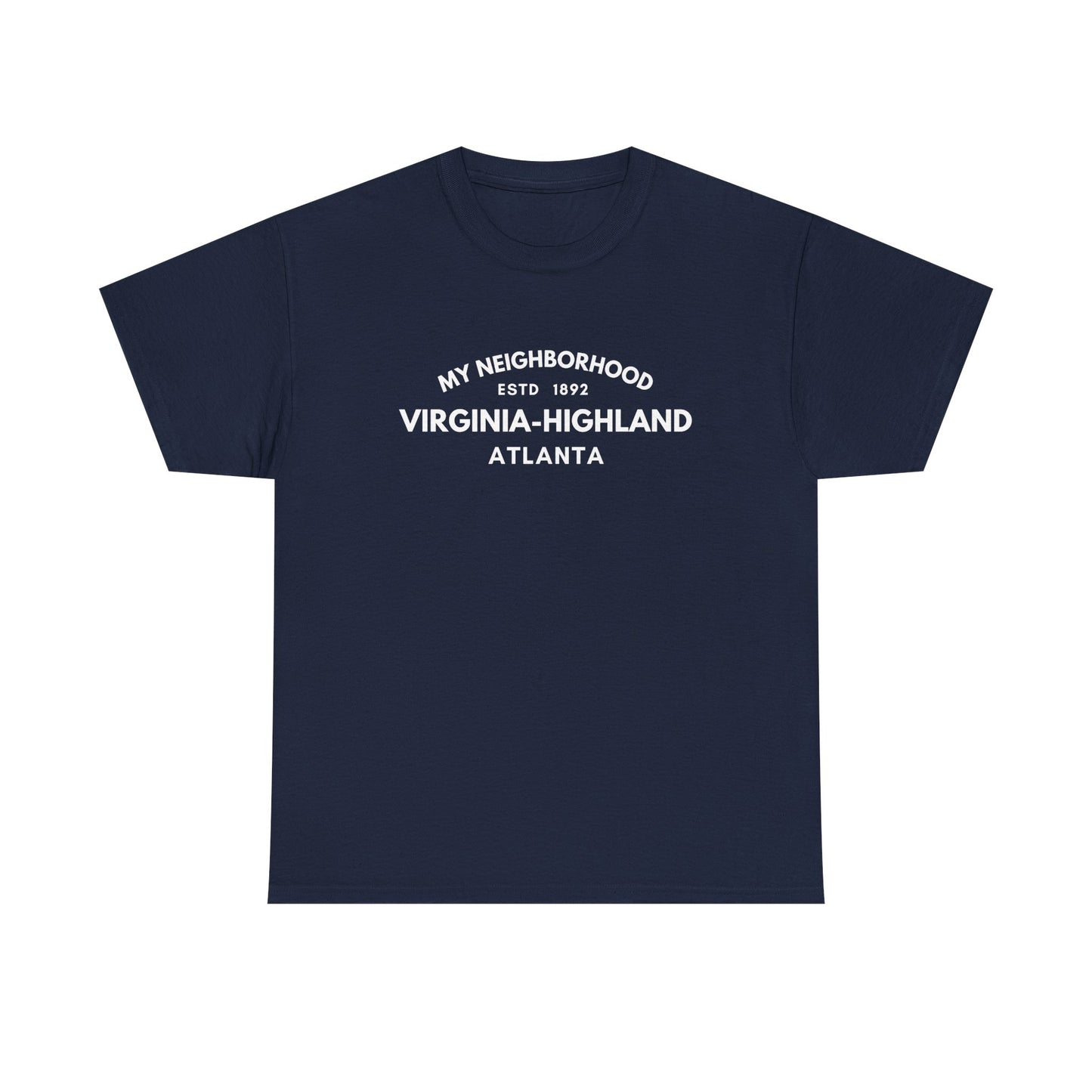 Virginia-Highland - Atlanta - Unisex Cotton Tee
