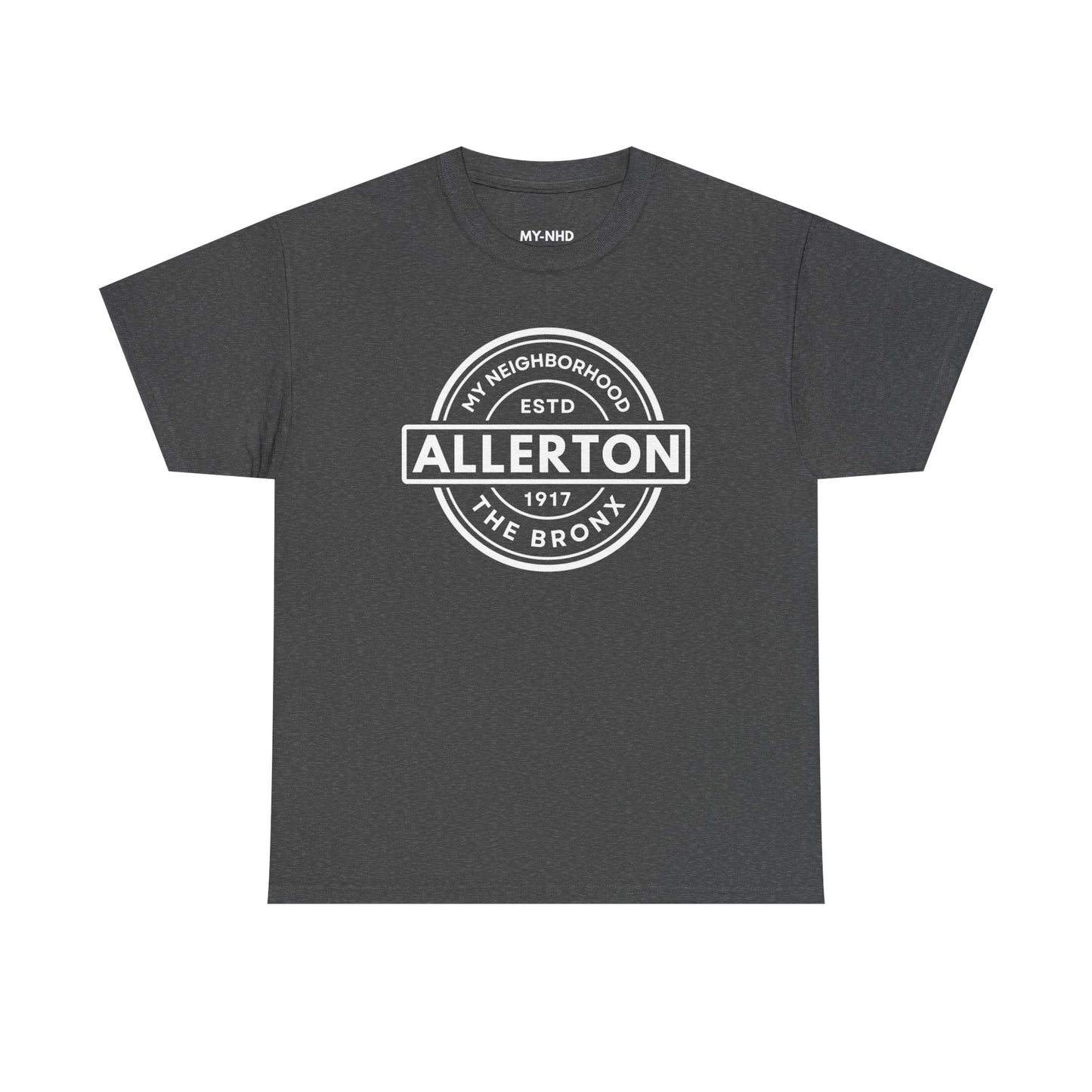 Allerton - The Bronx - Unisex Cotton Tee | The Bronx, NYC, New York City, MY-NHD, My Neighborhood, T-Shirt
