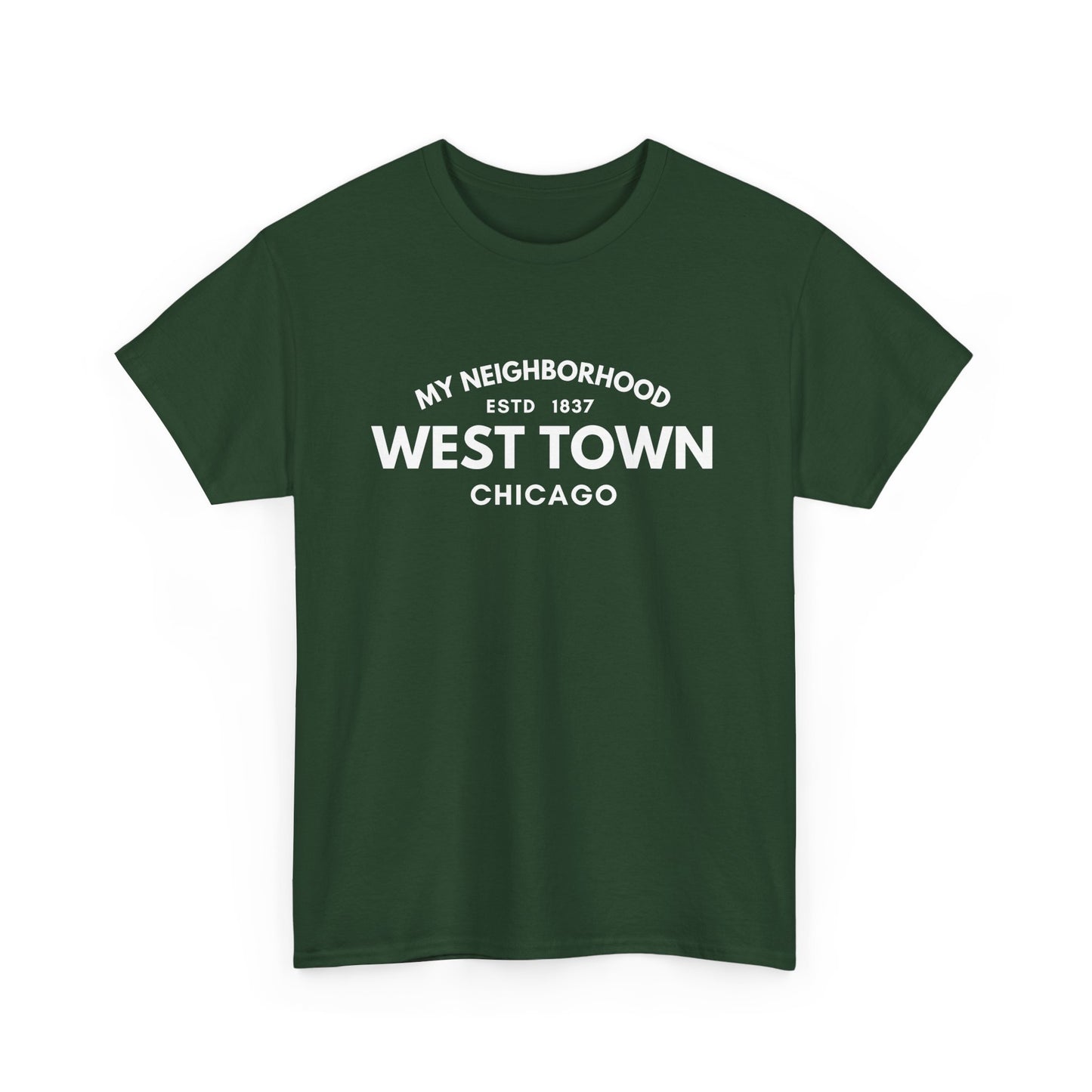West Town - Chicago - Unisex Cotton Tee