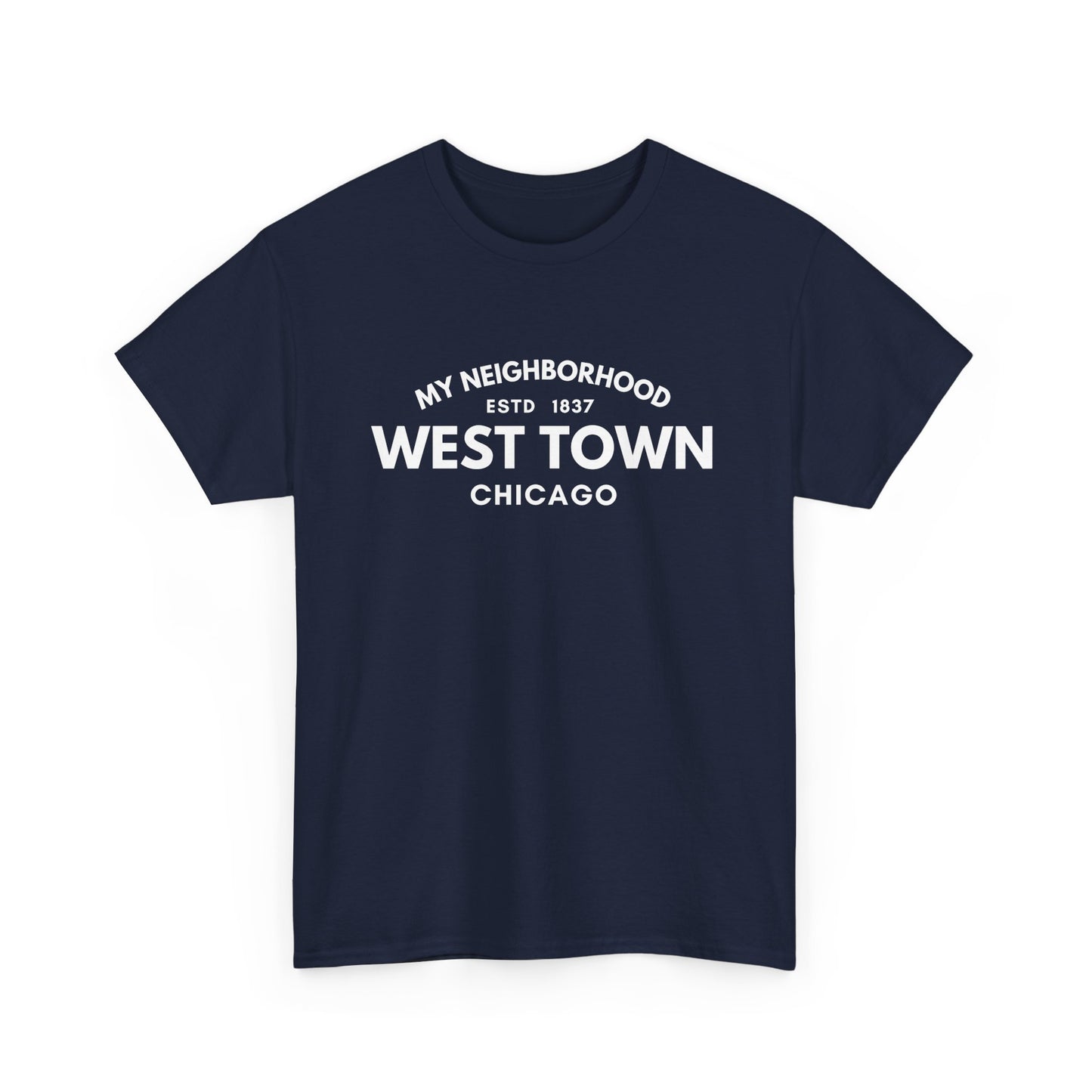 West Town - Chicago - Unisex Cotton Tee