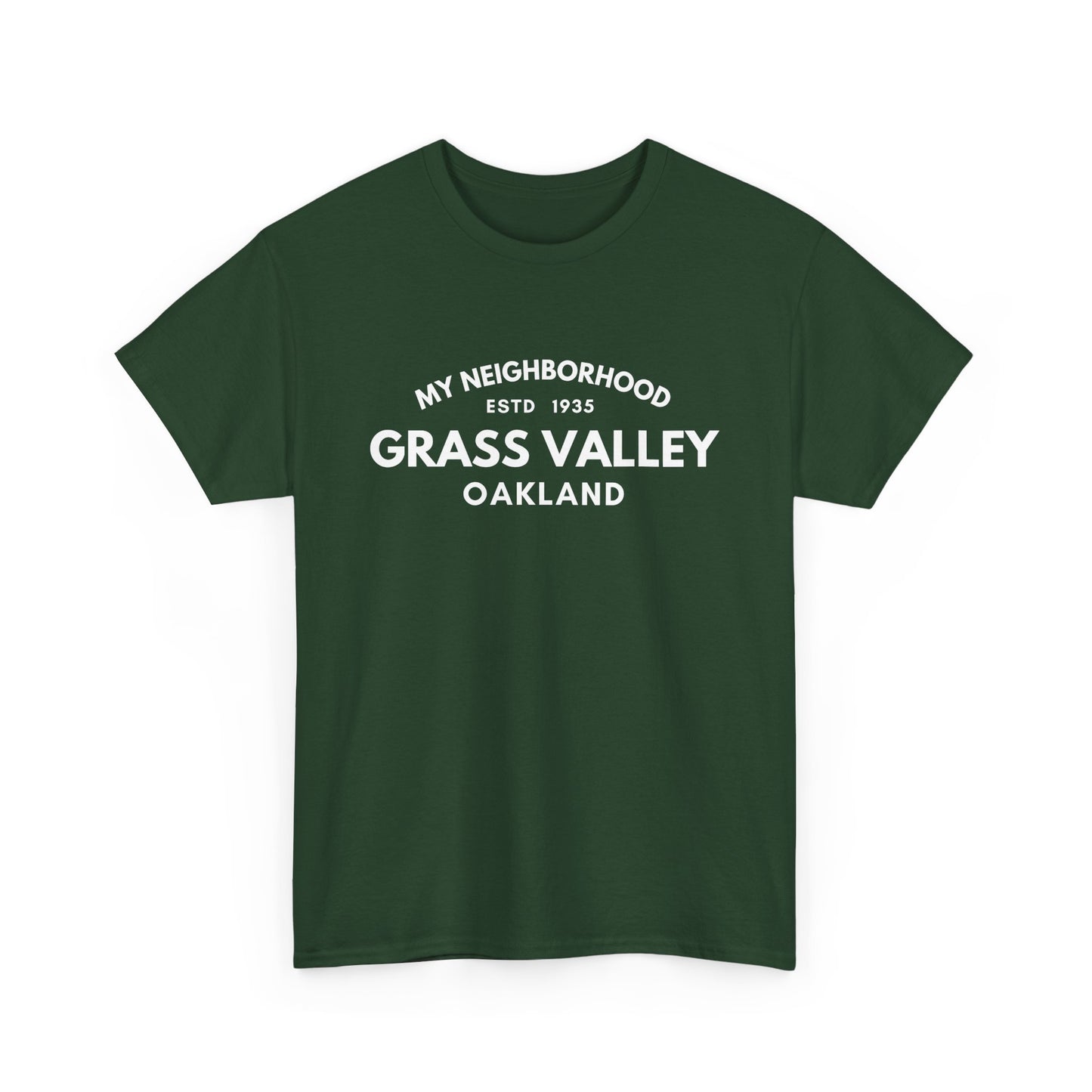 Grass Valley - Oakland - Unisex Cotton Tee