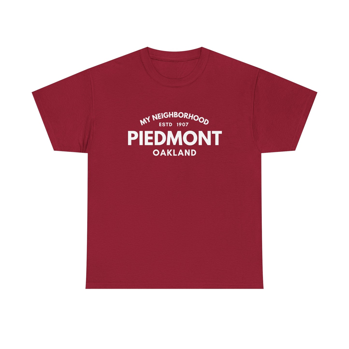 Piedmont - Oakland - Unisex Cotton Tee
