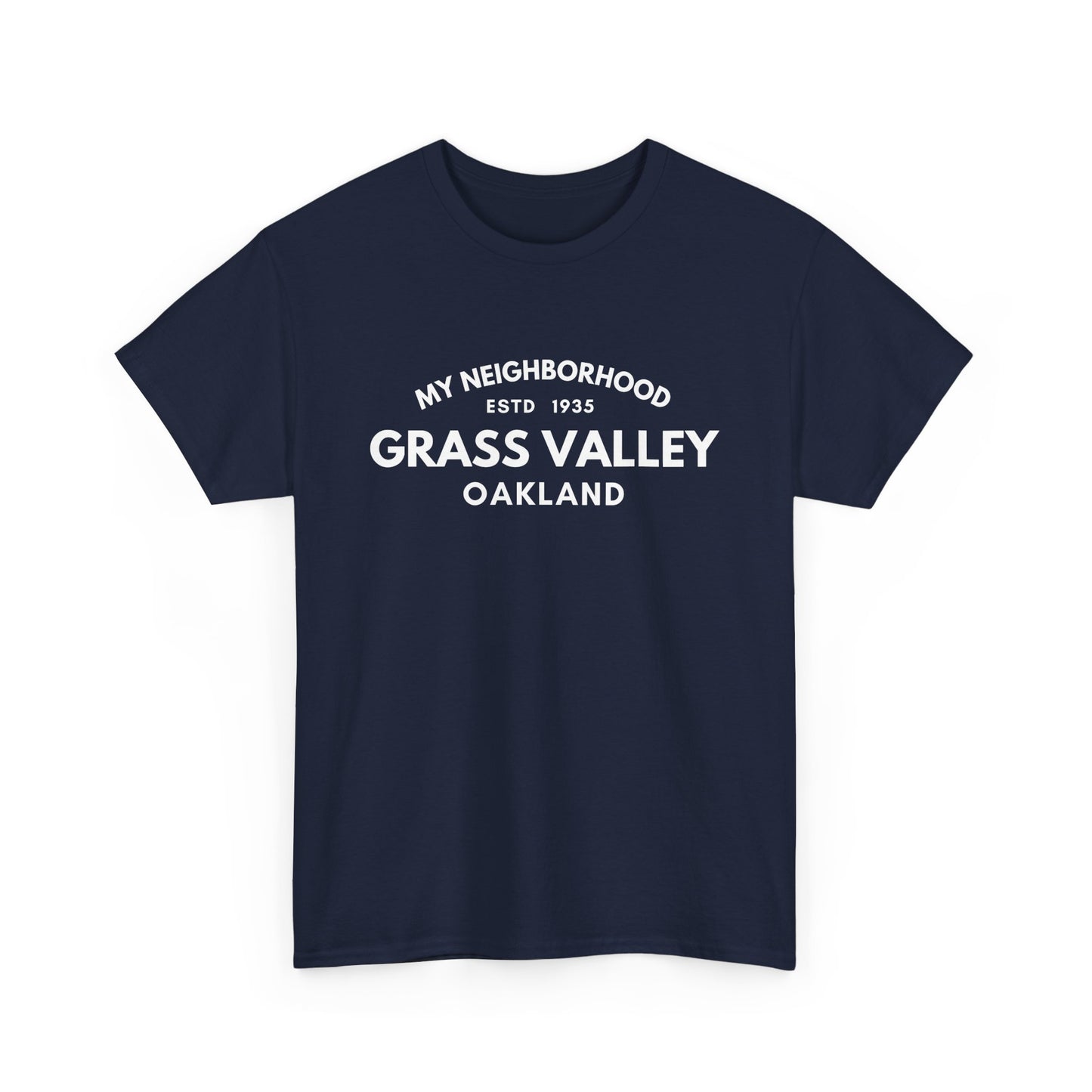 Grass Valley - Oakland - Unisex Cotton Tee