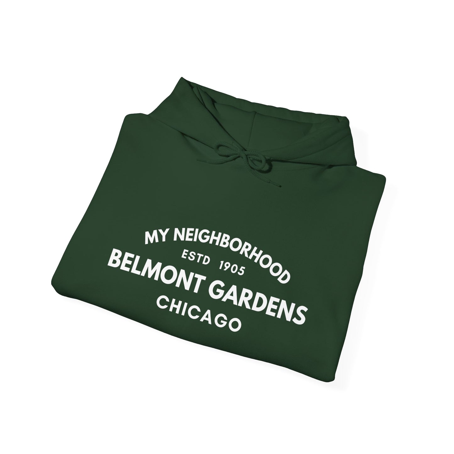 Belmont Gardens - Chicago - Unisex Heavy Blend Hooded Sweatshirt