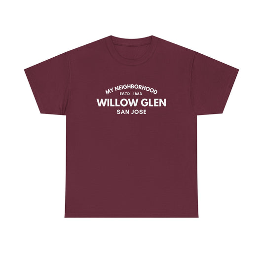 Willow Glen - San Jose - Unisex Cotton Tee