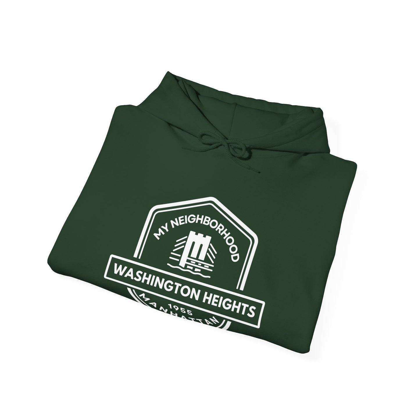 Washington Heights - Manhattan - Unisex Heavy Blend Hooded Sweatshirt