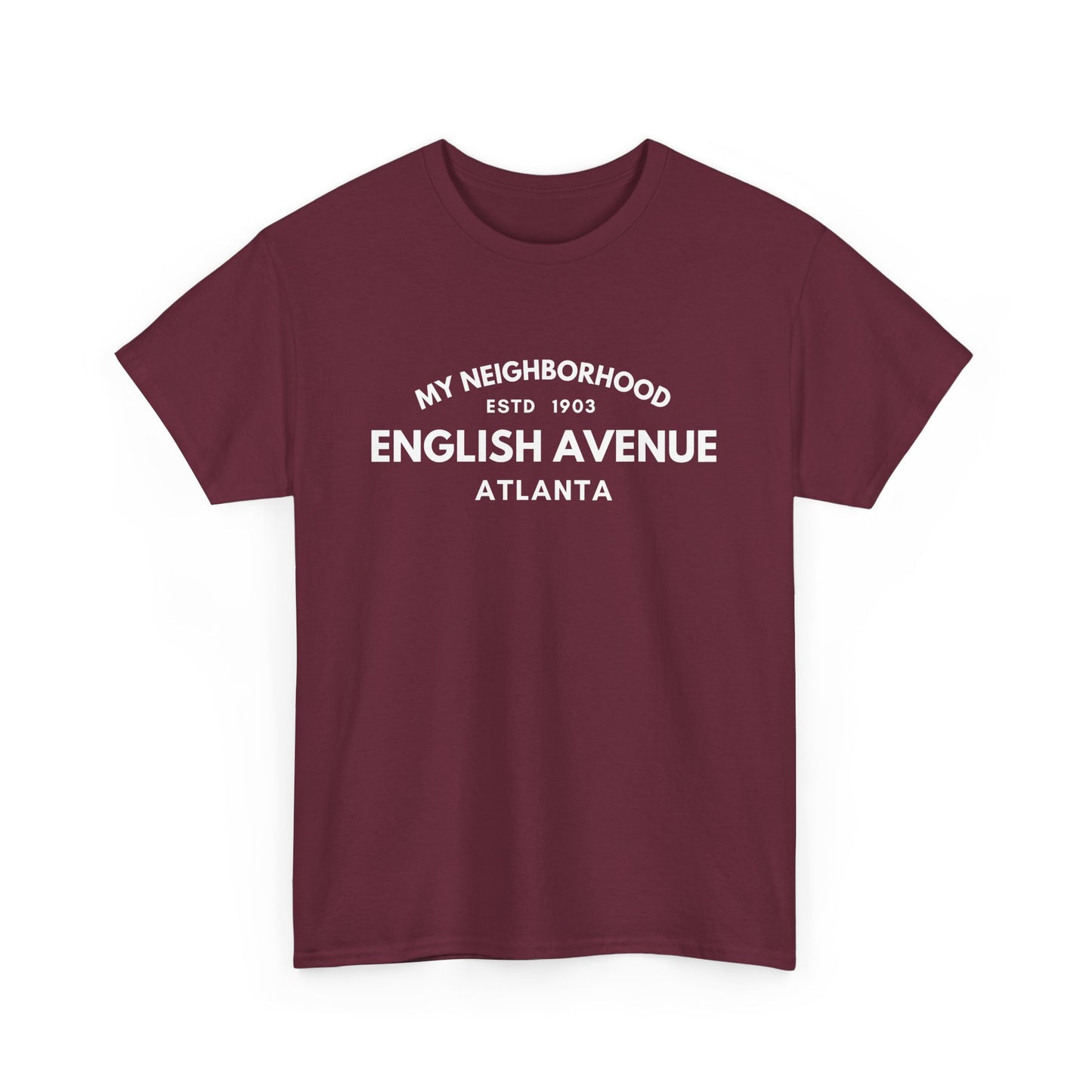 English Avenue - Atlanta - Unisex Cotton Tee