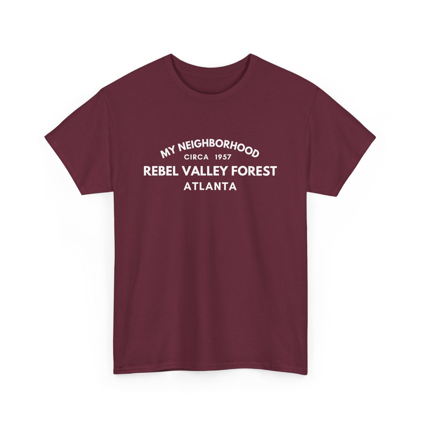 Rebel Valley Forest - Atlanta - Unisex Cotton Tee
