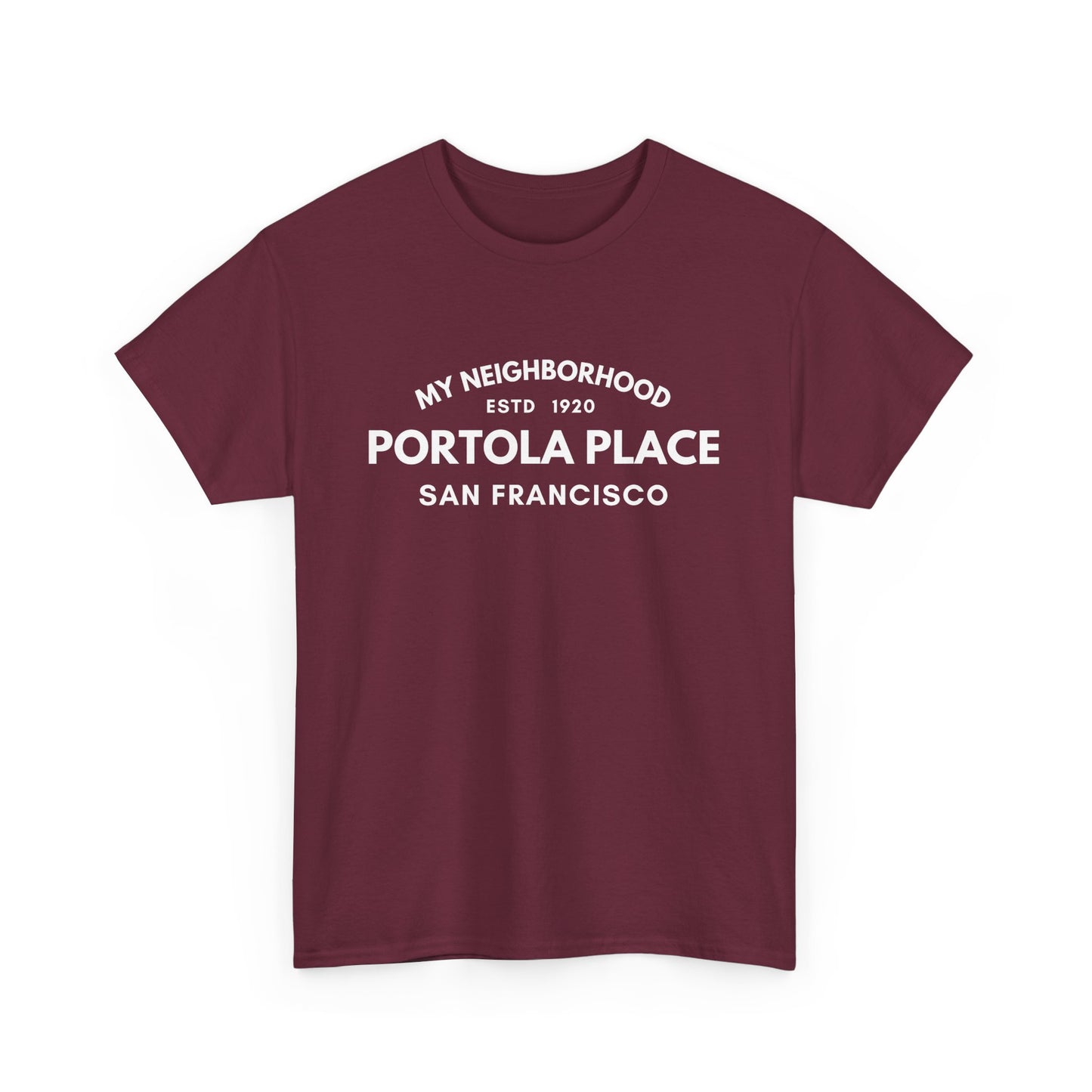 Portola Place - San Francisco - Unisex Cotton Tee