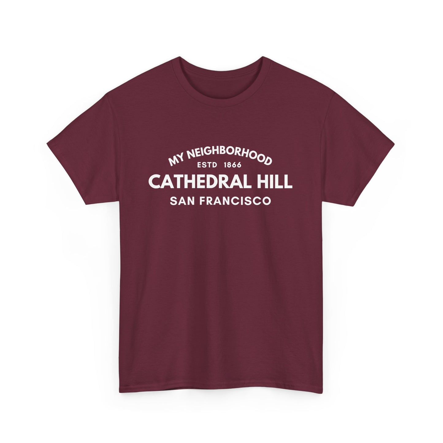 Cathedral Hill - San Francisco - Unisex Cotton Tee