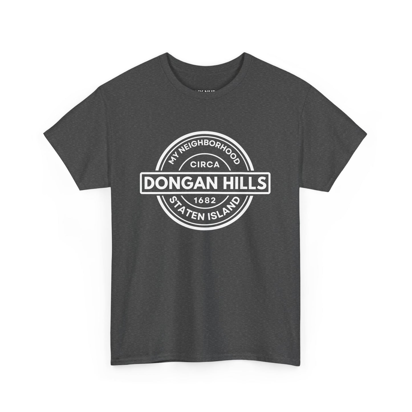 Dongan Hills - Staten Island - Unisex Cotton Tee | Staten Island, NYC, New York City, MY-NHD, My Neighborhood, T-Shirt