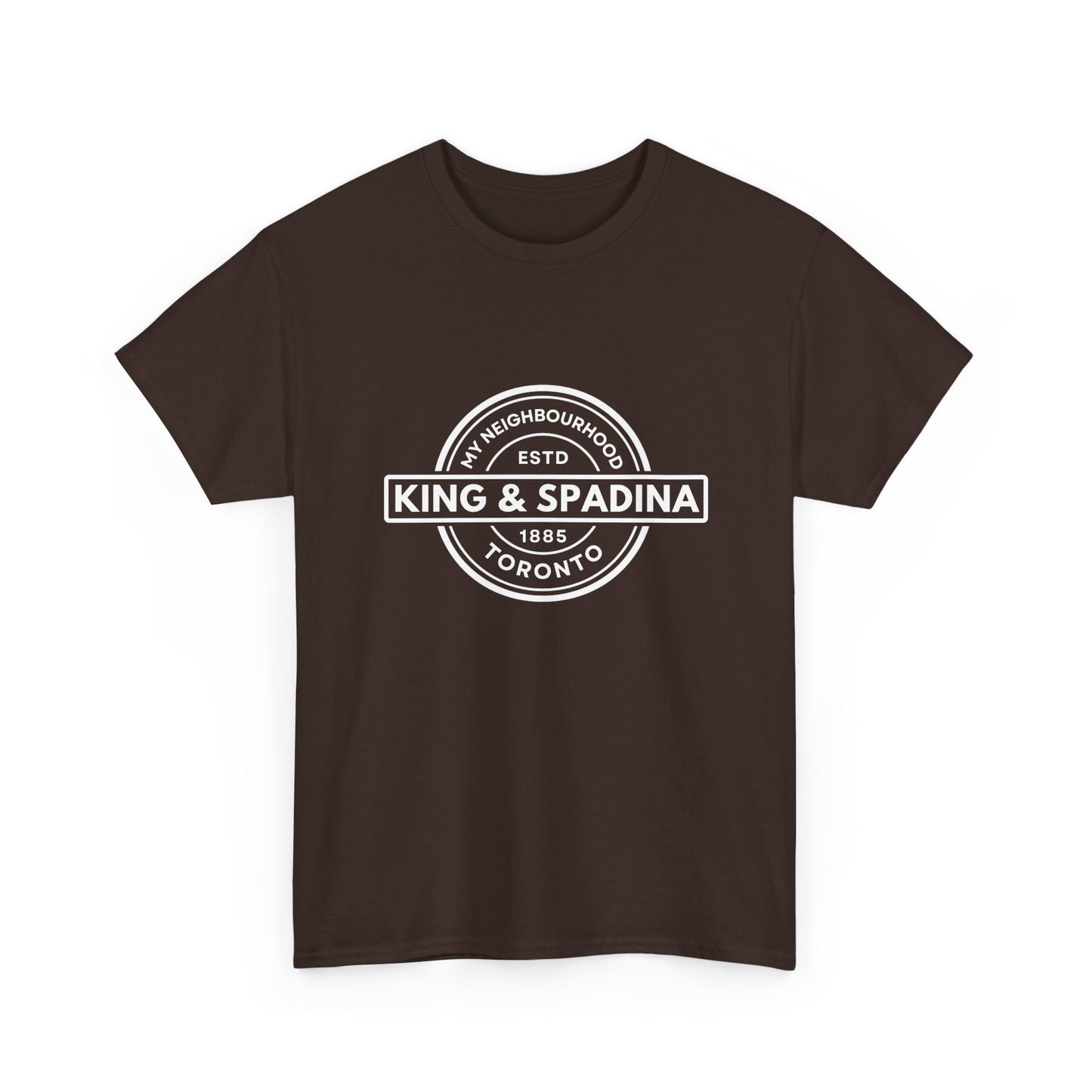 King & Spadina - Central Toronto - Unisex Cotton Tee