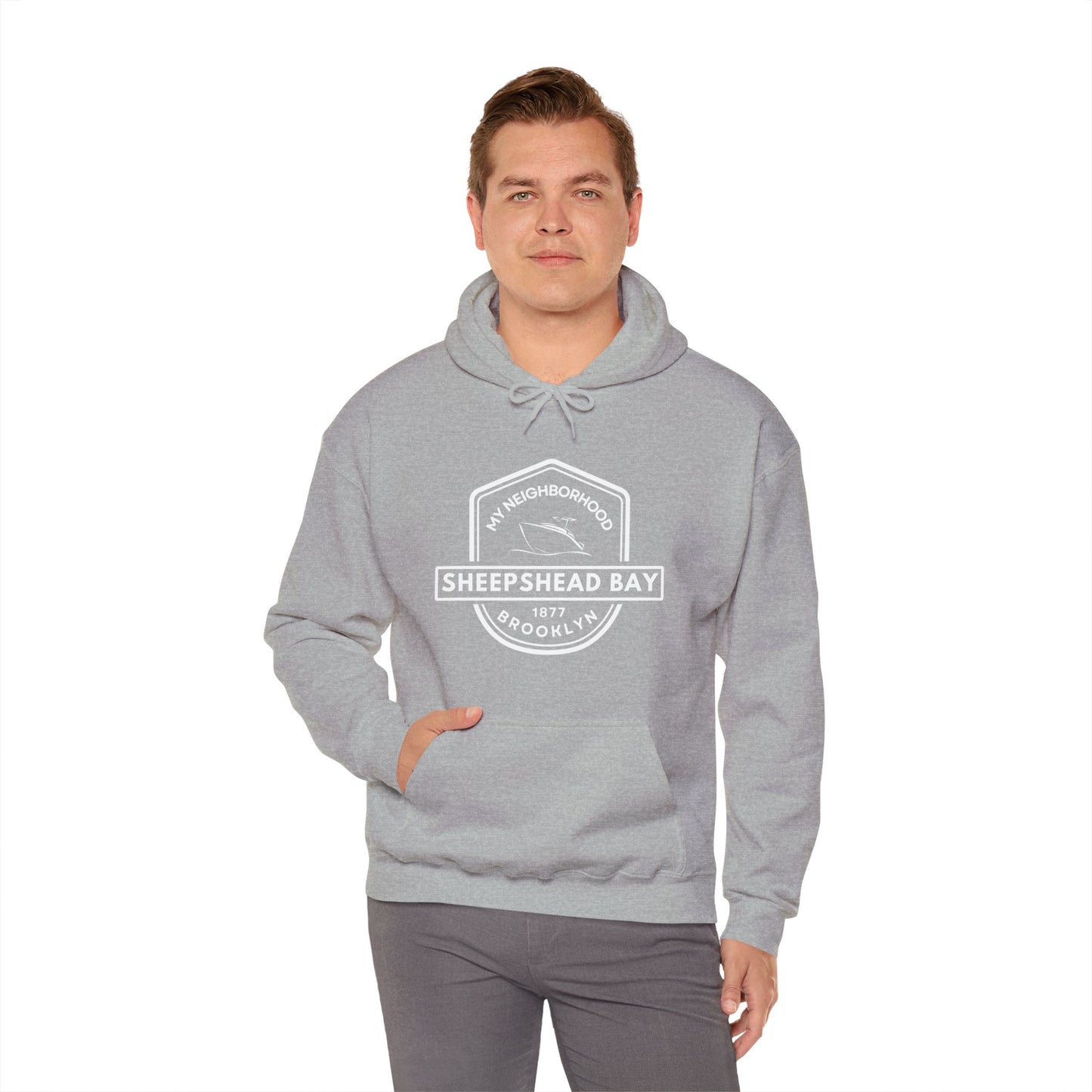 Sheepshead Bay - Brooklyn - Unisex Heavy Blend Hooded Sweatshirt