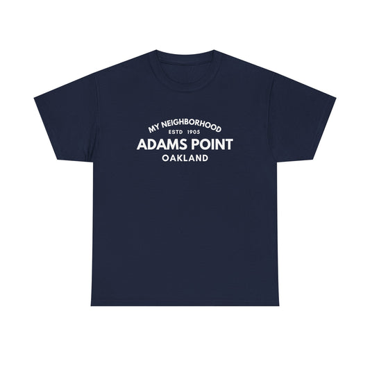 Adams Point - Oakland - Unisex Cotton Tee
