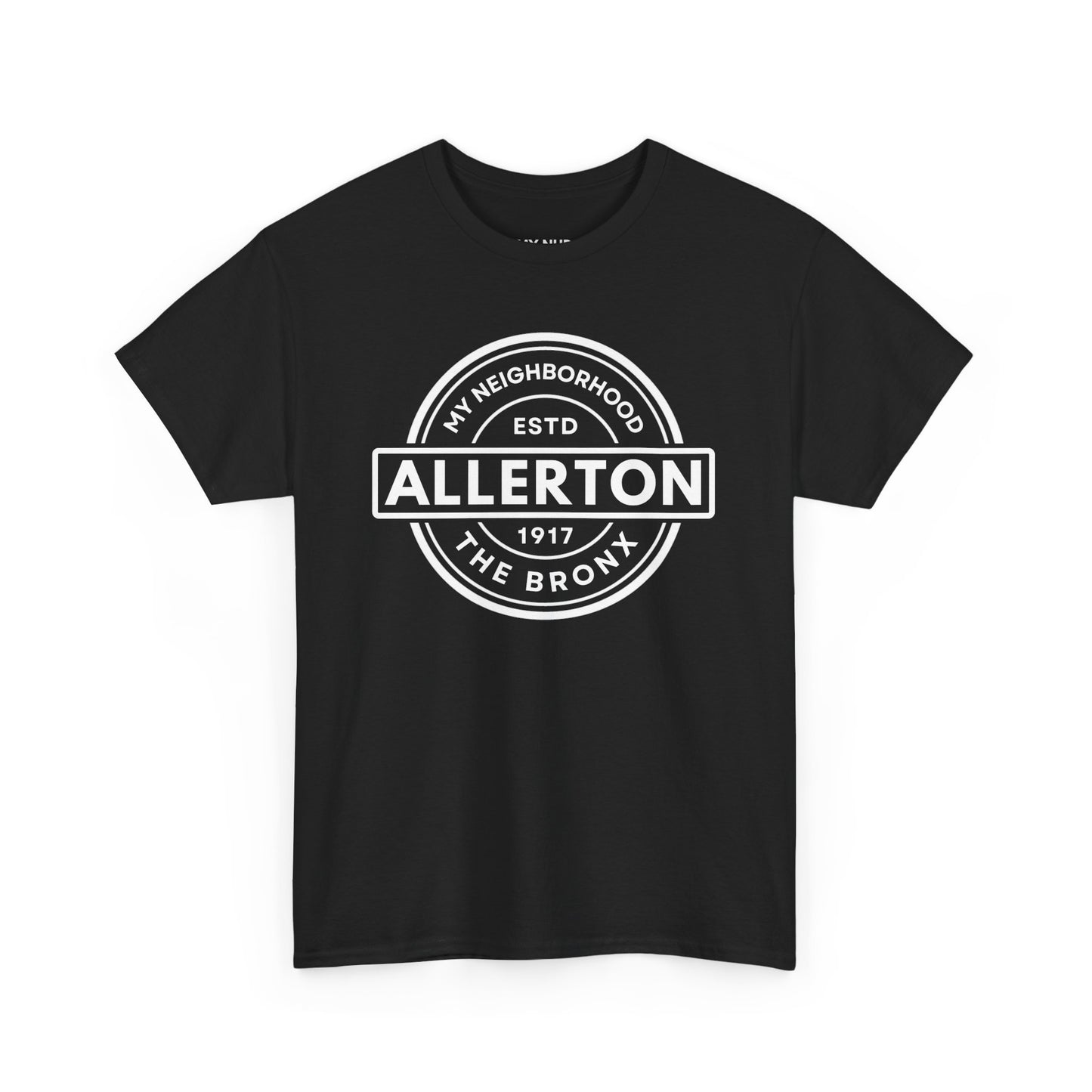 Allerton - The Bronx - Unisex Cotton Tee | The Bronx, NYC, New York City, MY-NHD, My Neighborhood, T-Shirt