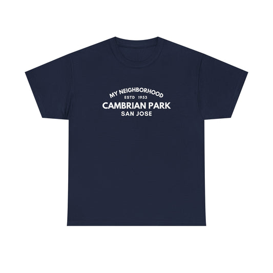 Cambrian Park - San Jose - Unisex Cotton Tee