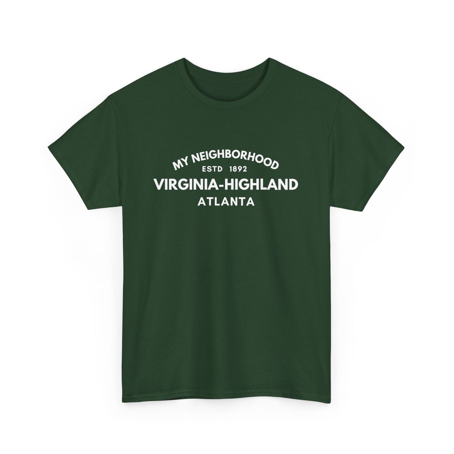 Virginia-Highland - Atlanta - Unisex Cotton Tee