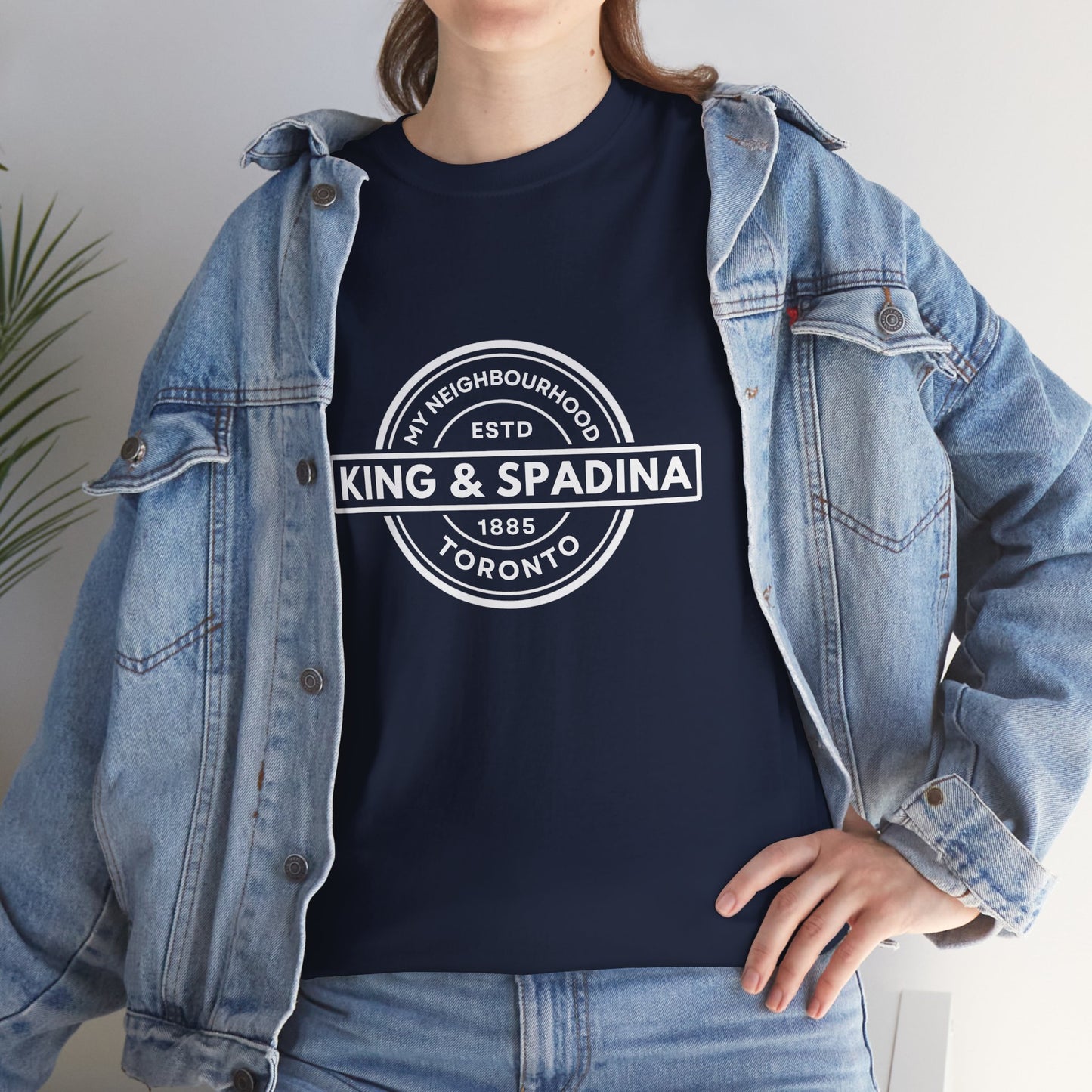 King & Spadina - Central Toronto - Unisex Cotton Tee
