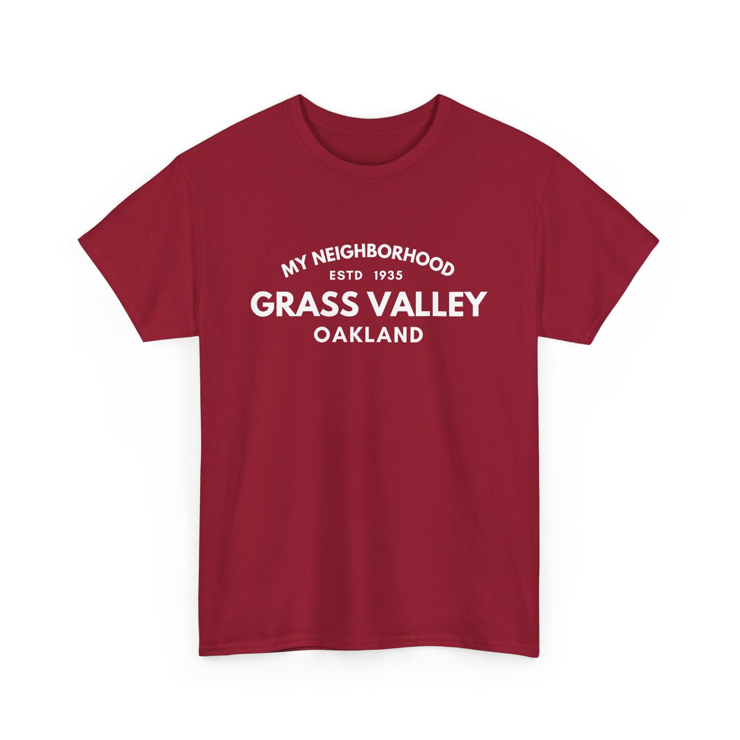 Grass Valley - Oakland - Unisex Cotton Tee