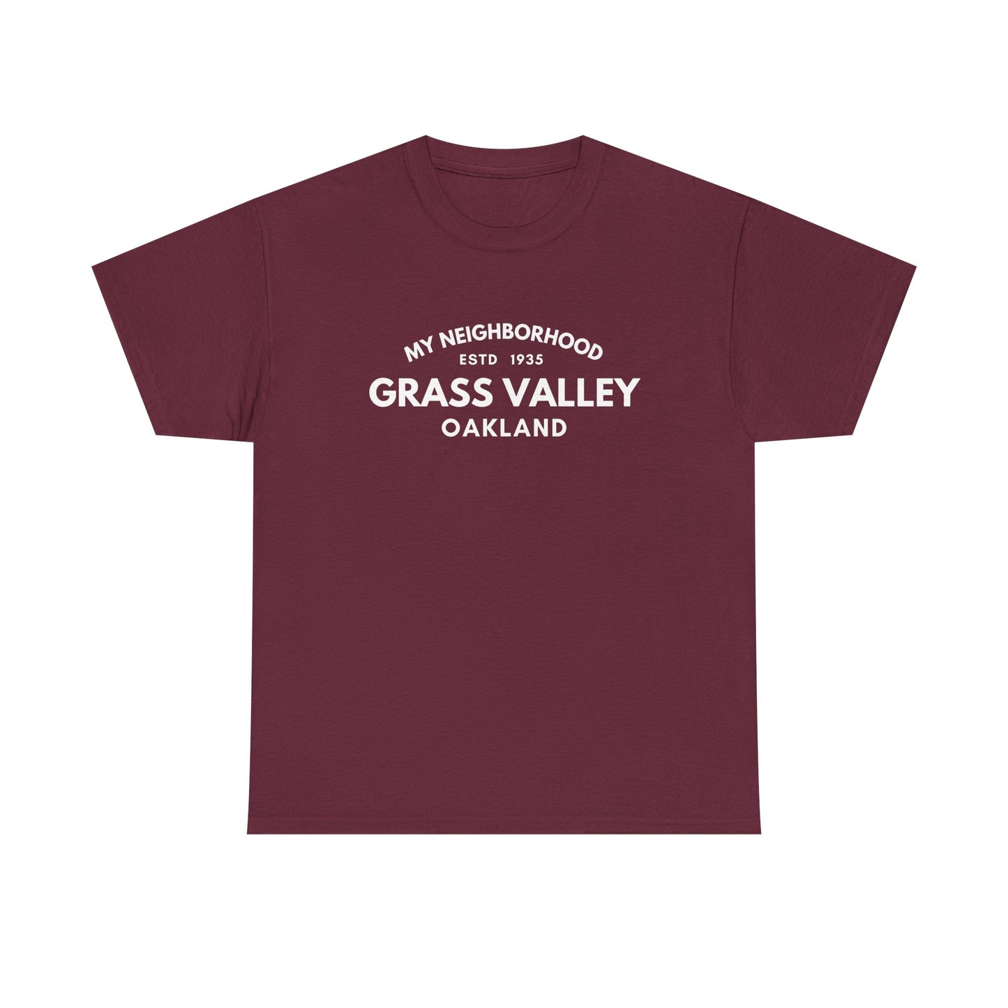 Grass Valley - Oakland - Unisex Cotton Tee
