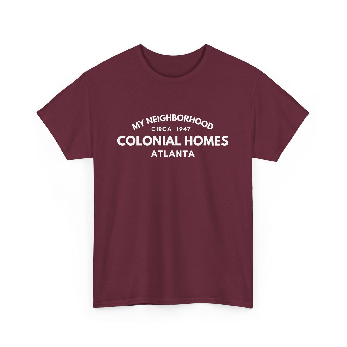 Colonial Homes - Atlanta - Unisex Cotton Tee