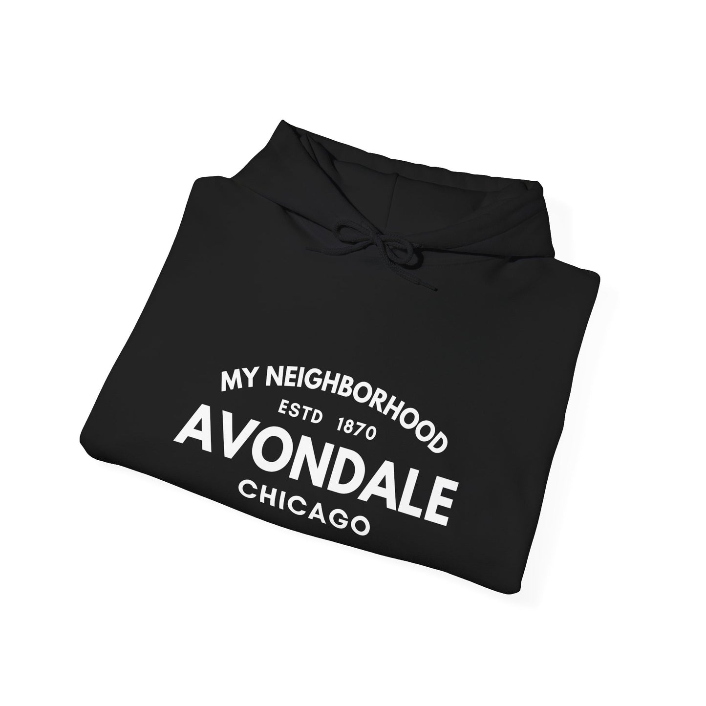 Avondale - Chicago - Unisex Heavy Blend Hooded Sweatshirt