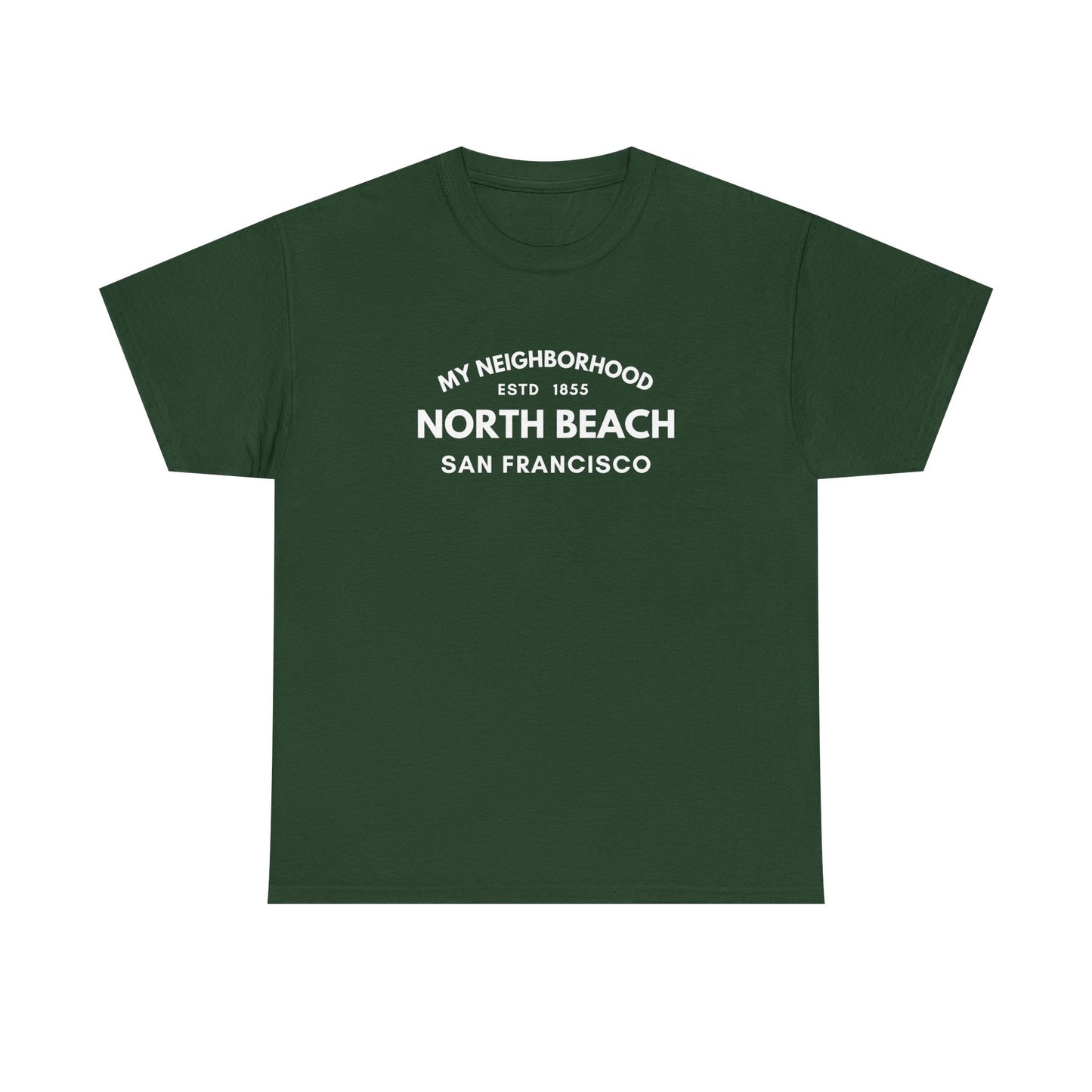 North Beach - San Francisco - Unisex Cotton Tee
