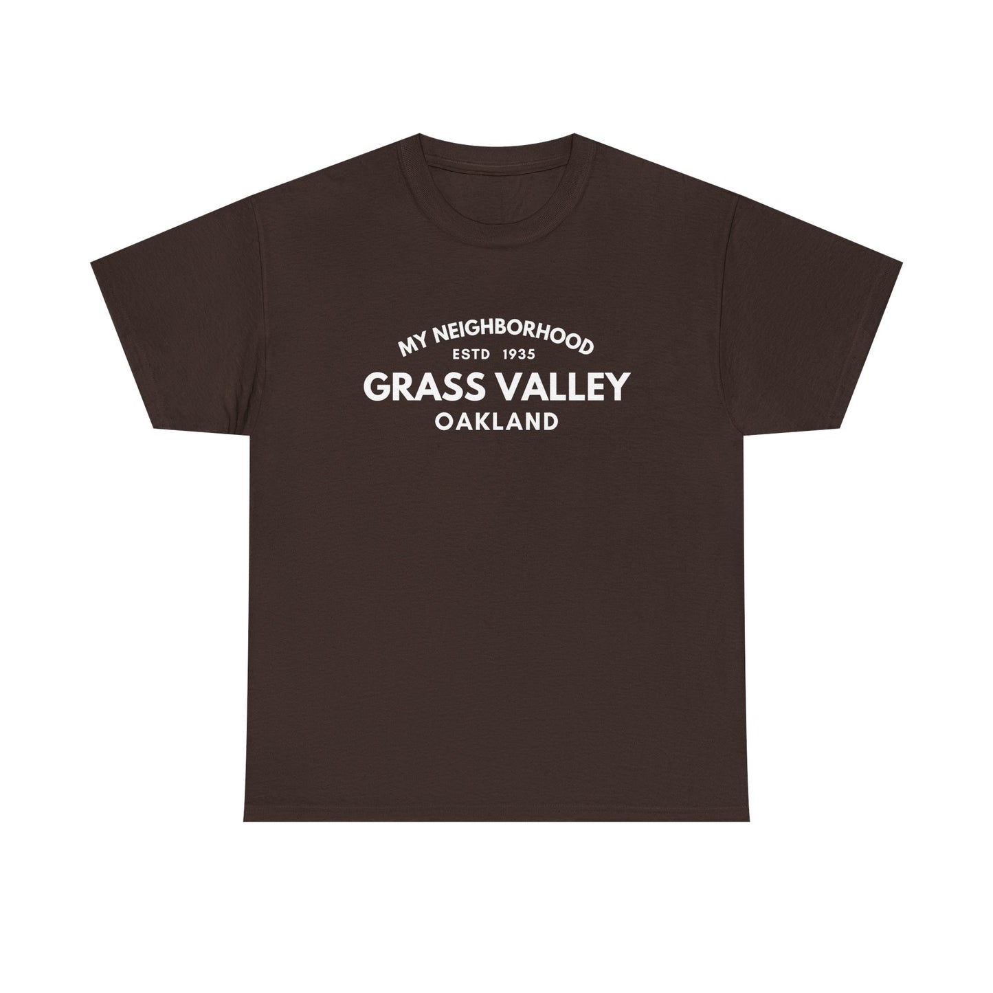 Grass Valley - Oakland - Unisex Cotton Tee