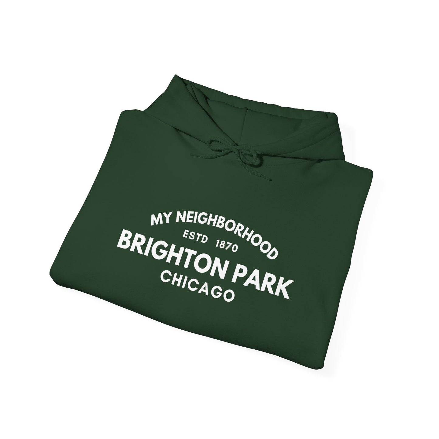 Brighton Park - Chicago - Unisex Heavy Blend Hooded Sweatshirt