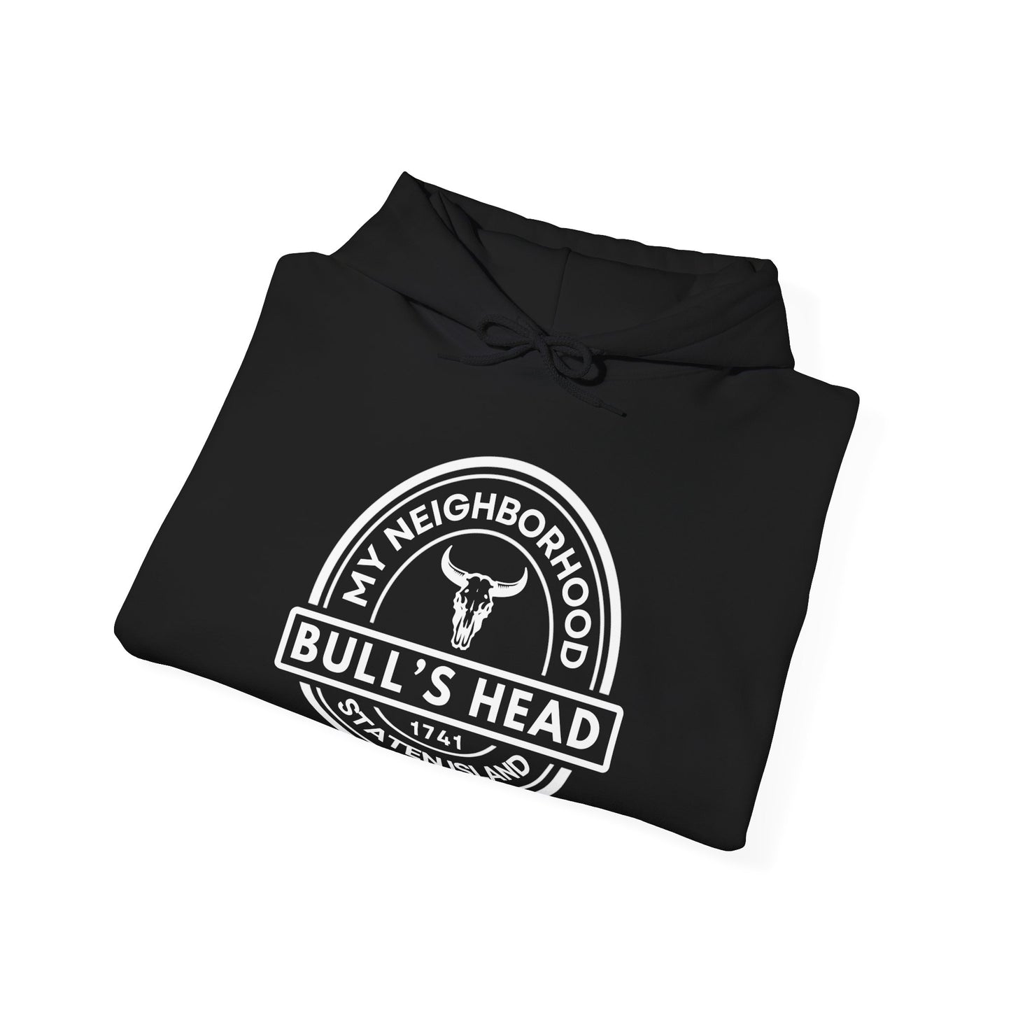 Bull's Head - Staten Island - Unisex Heavy Blend Hooded Sweatshirt