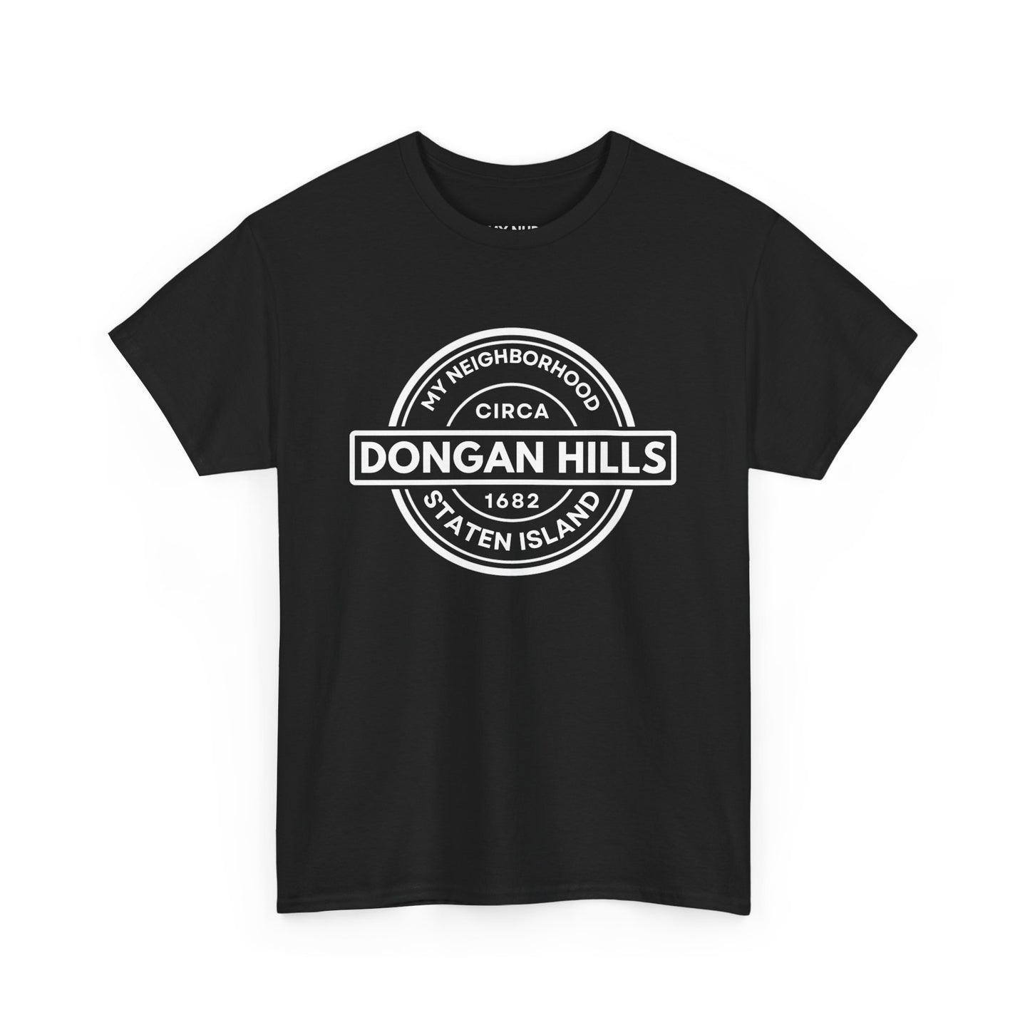 Dongan Hills - Staten Island - Unisex Cotton Tee | Staten Island, NYC, New York City, MY-NHD, My Neighborhood, T-Shirt