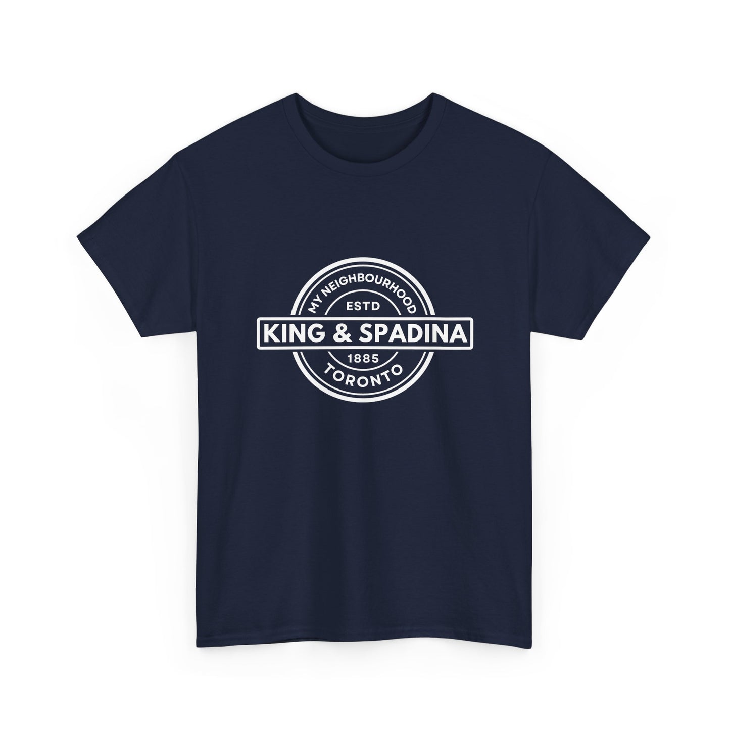 King & Spadina - Central Toronto - Unisex Cotton Tee