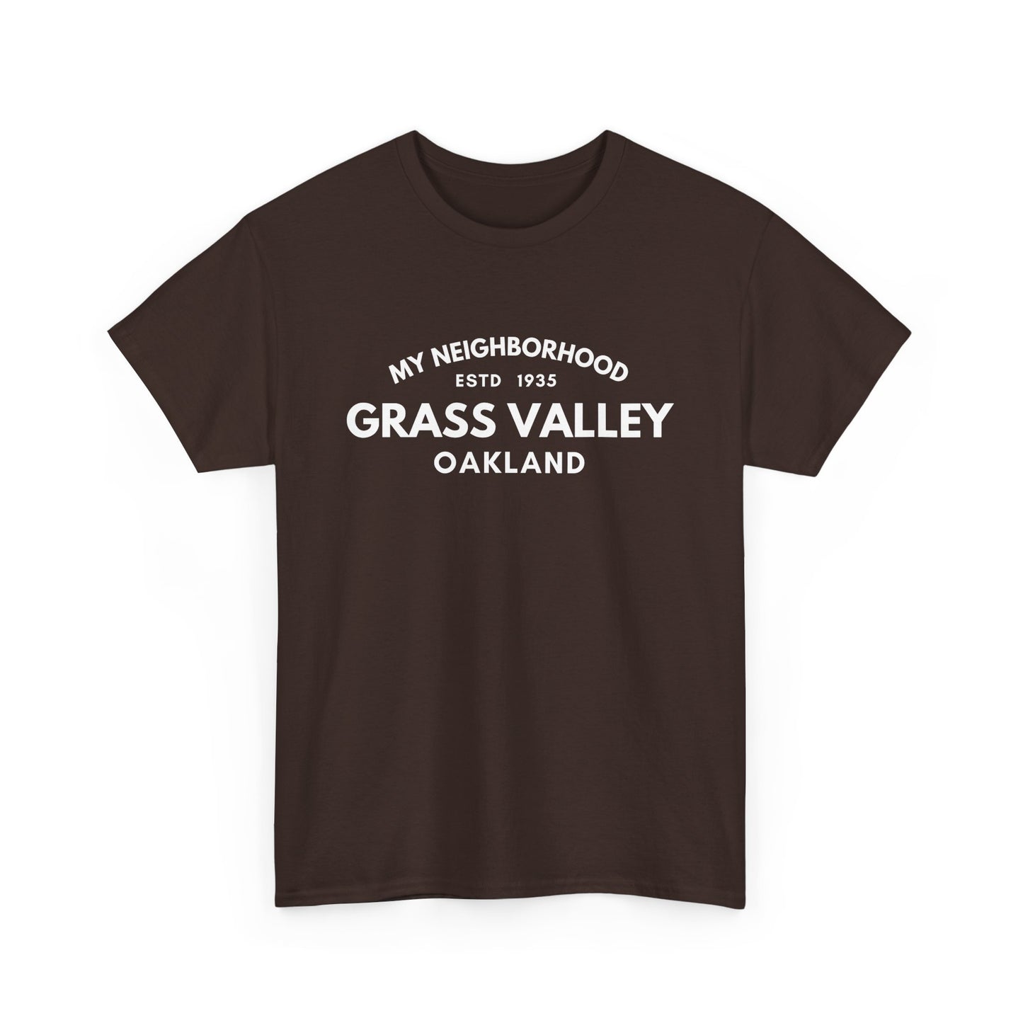 Grass Valley - Oakland - Unisex Cotton Tee