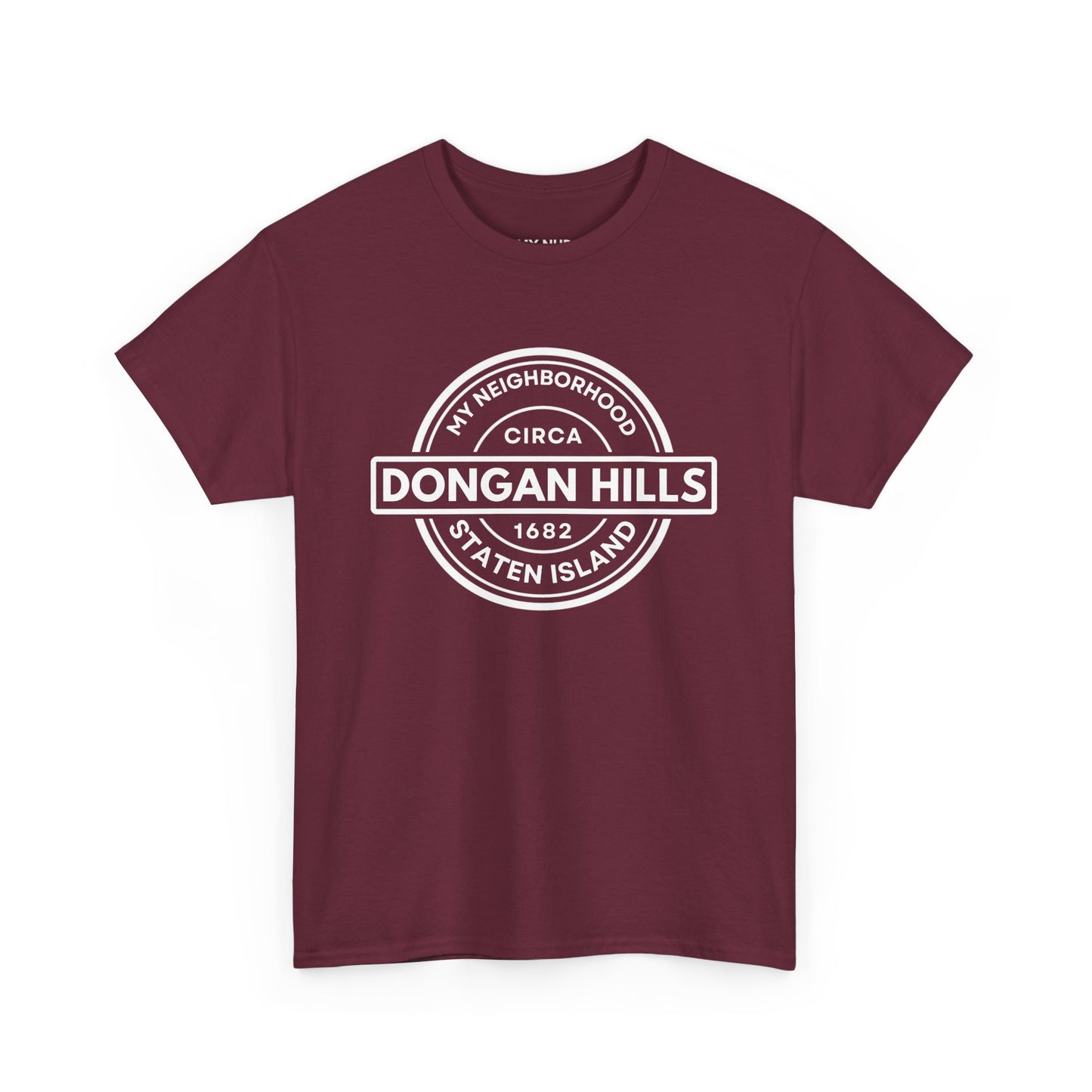 Dongan Hills - Staten Island - Unisex Cotton Tee | Staten Island, NYC, New York City, MY-NHD, My Neighborhood, T-Shirt