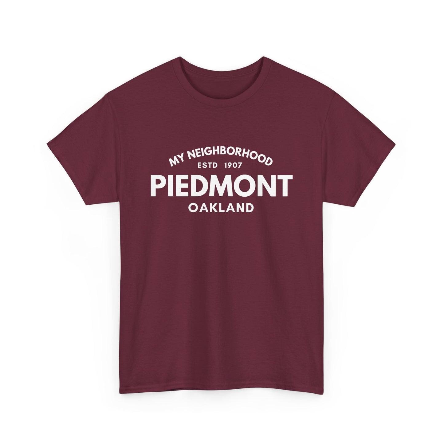 Piedmont - Oakland - Unisex Cotton Tee