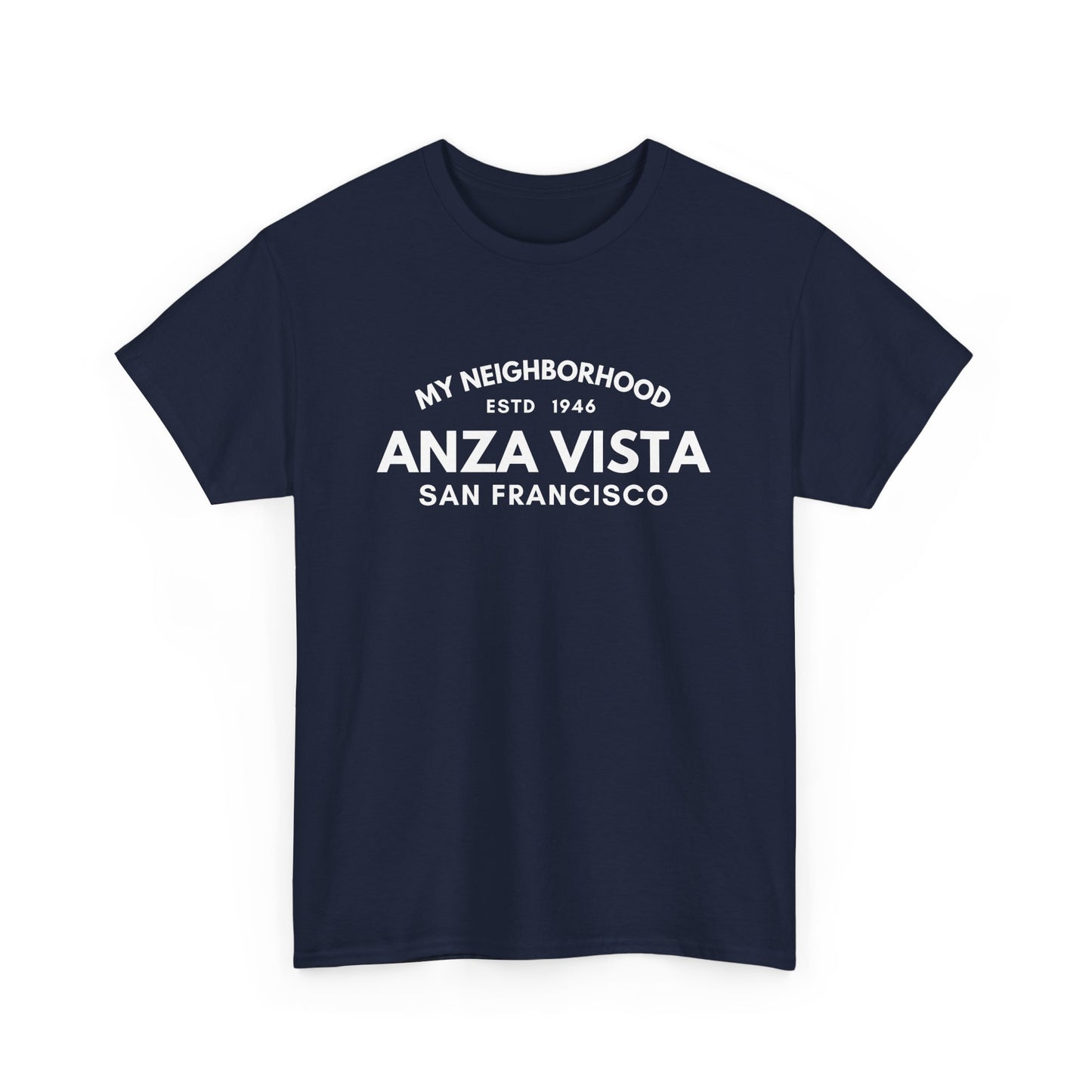 Anza Vista - San Francisco - Unisex Cotton Tee