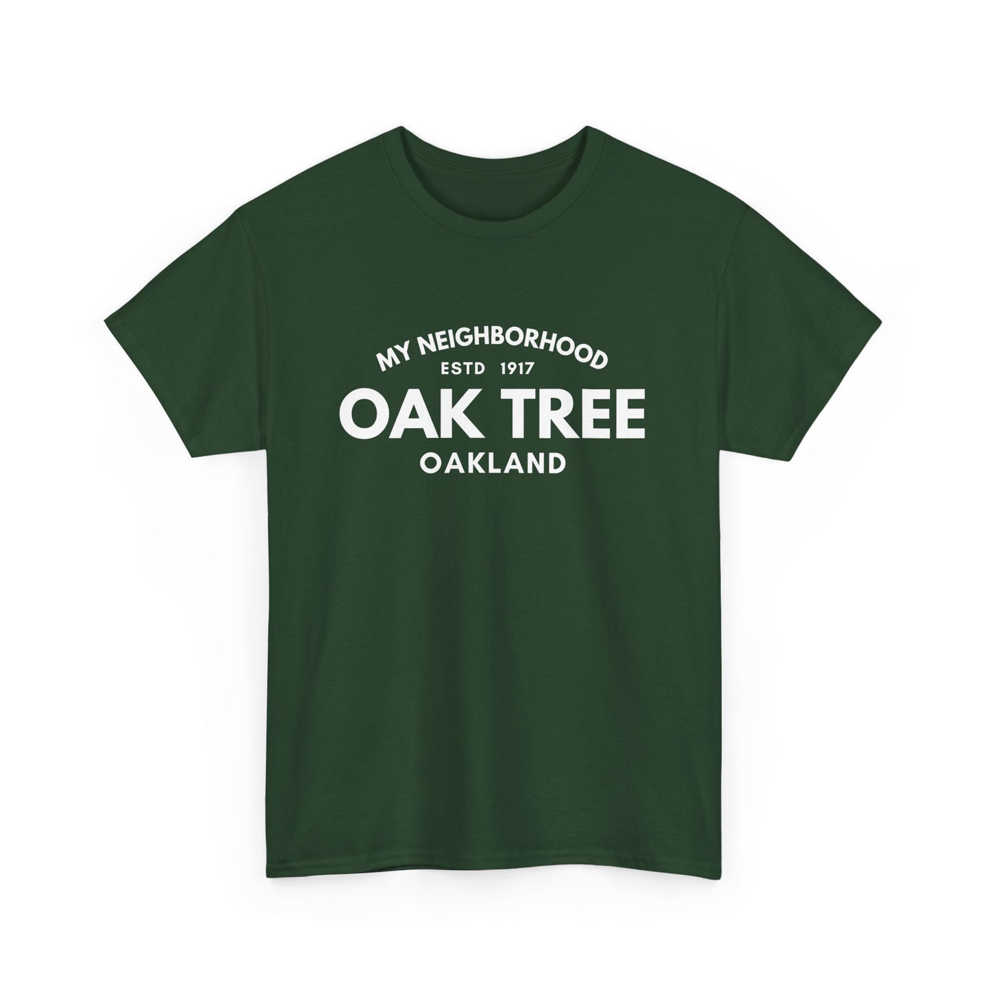 Oak Tree - Oakland - Unisex Cotton Tee