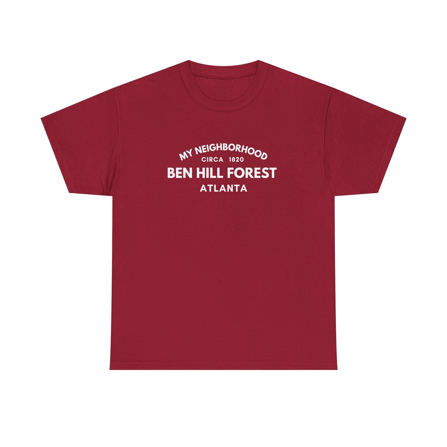 Ben Hill Forest - Atlanta - Unisex Cotton Tee